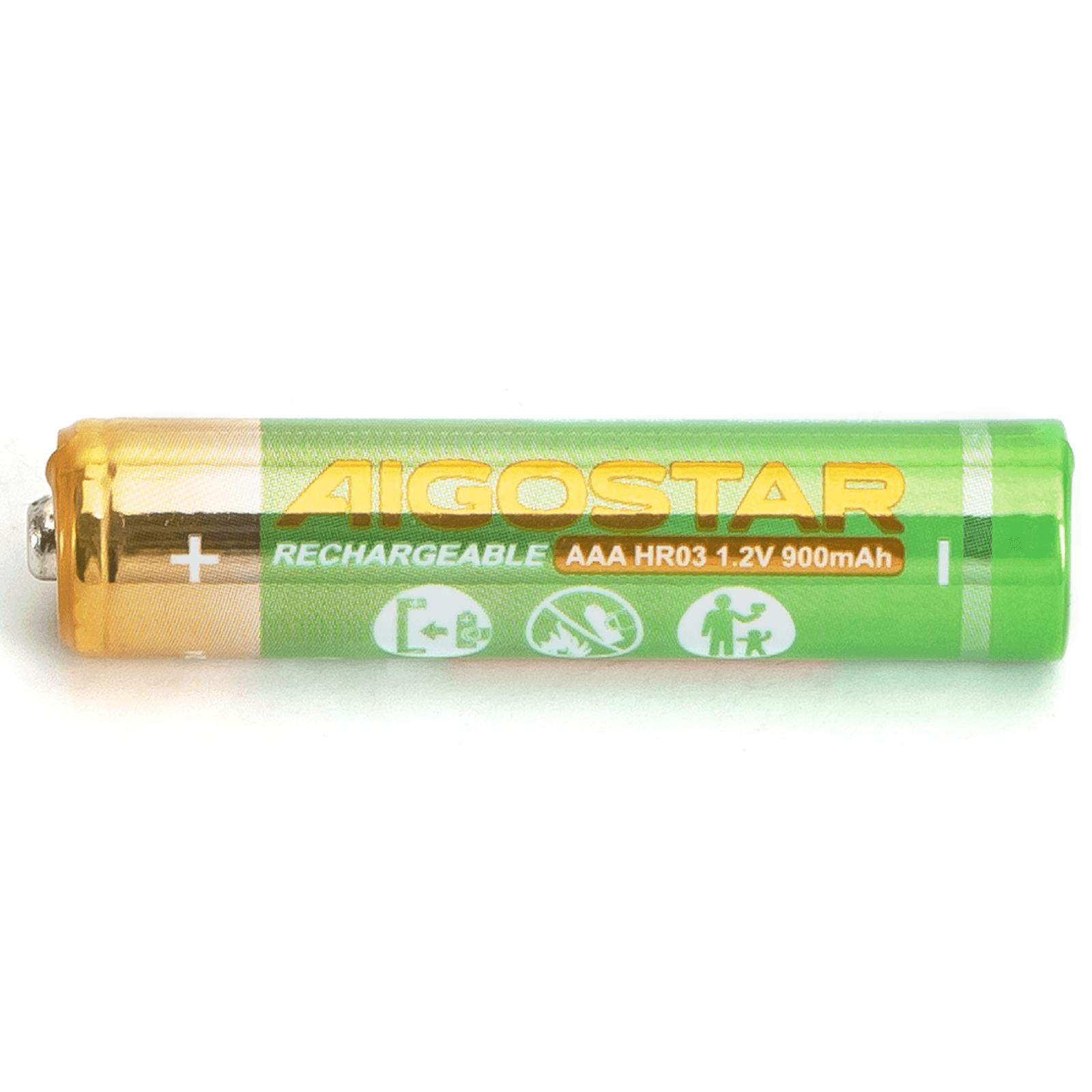 Rechargeable batteries AAA 900mAH 1.2V 2pcs