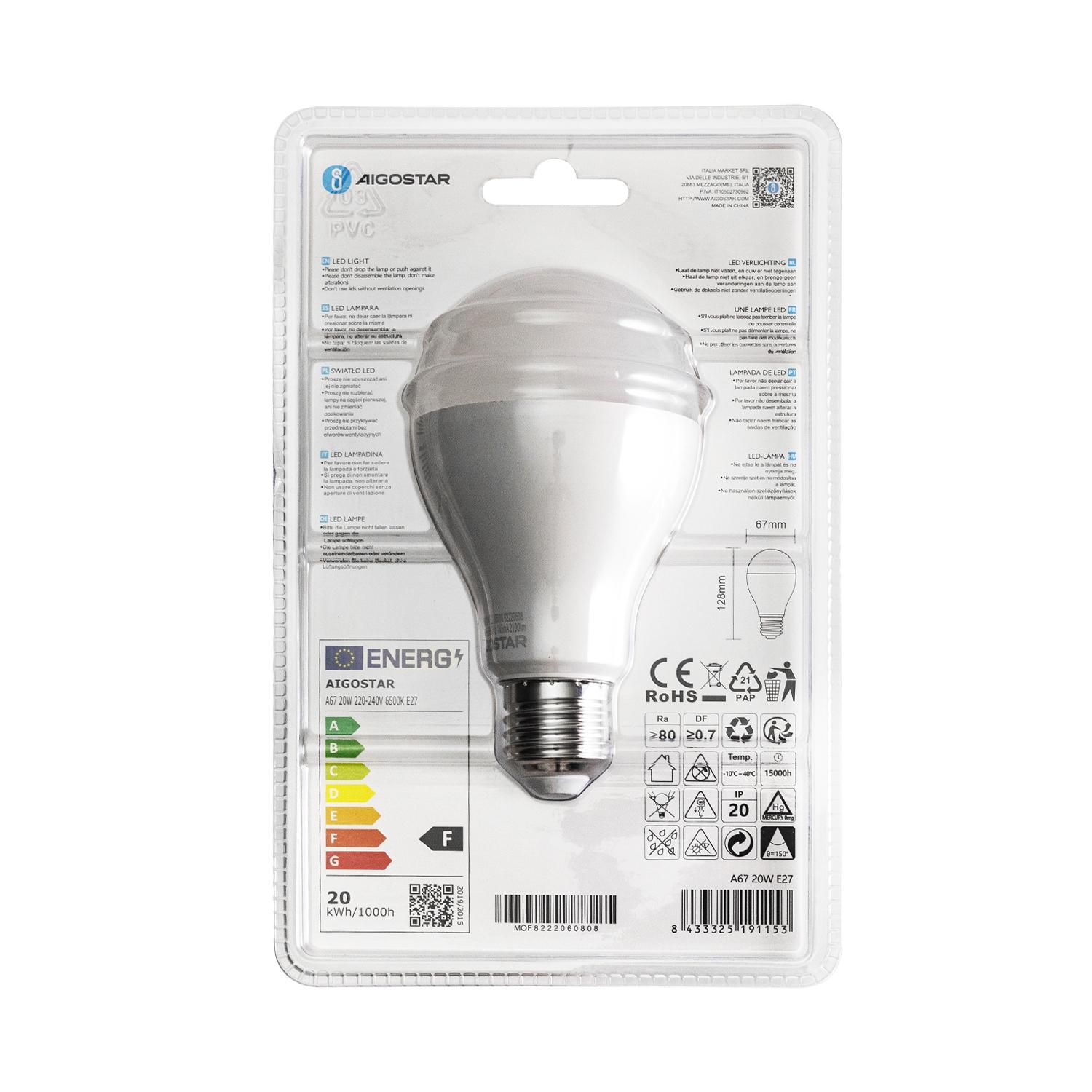 E27 20W A67 ( general bulb )