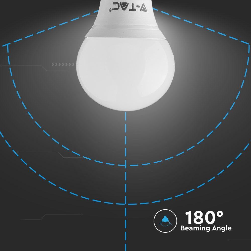 4W P45 Żarówka LED, Barwa:4000K, Trzonek:E14, VTAC, SKU 4174