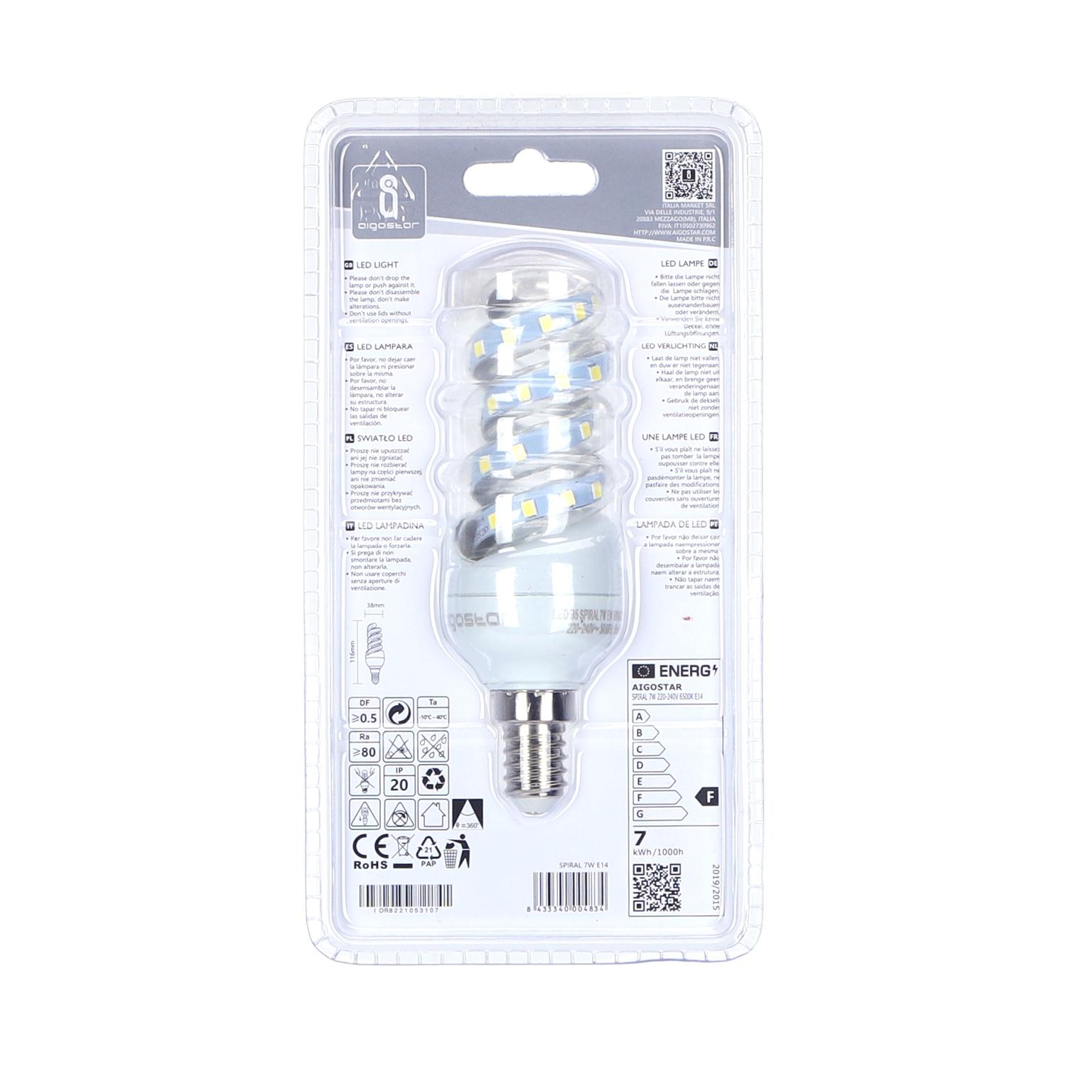 lampa spiralna LED B5