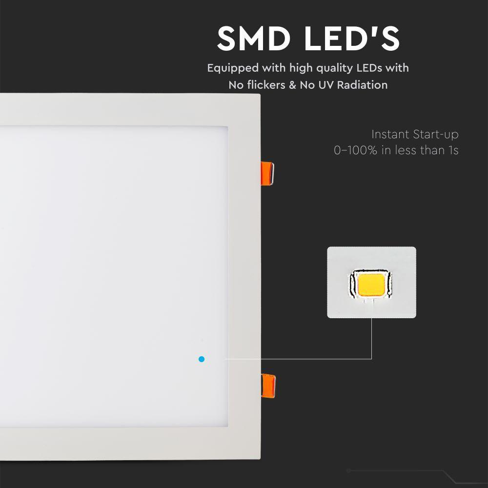 VT-3107 36W LED PANEL LIGHT 4000K SQUARE