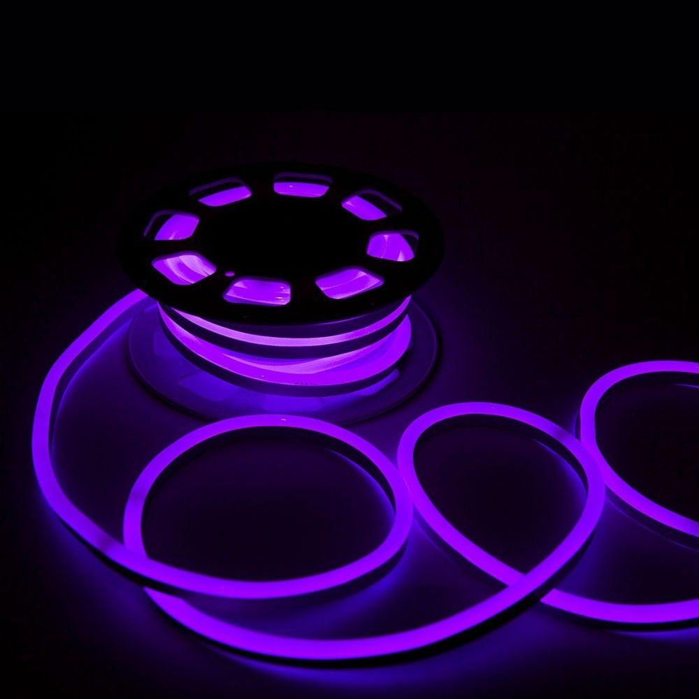 VT-555 8W/M NEON FLEX VIOLET 24V (10M/ROLL)(PRICE PER M)