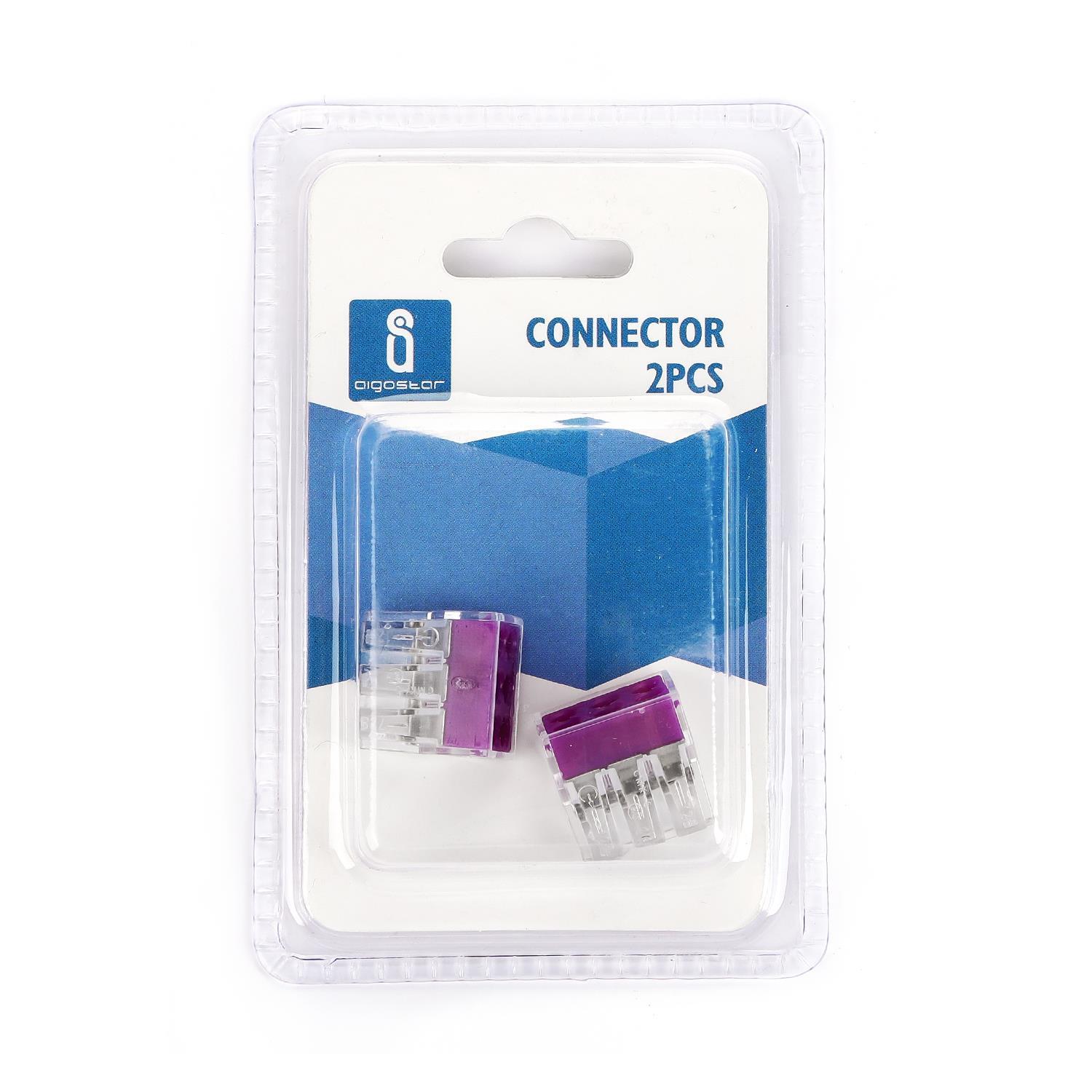 CMK-106 Terminal Blocks Transparent & purple