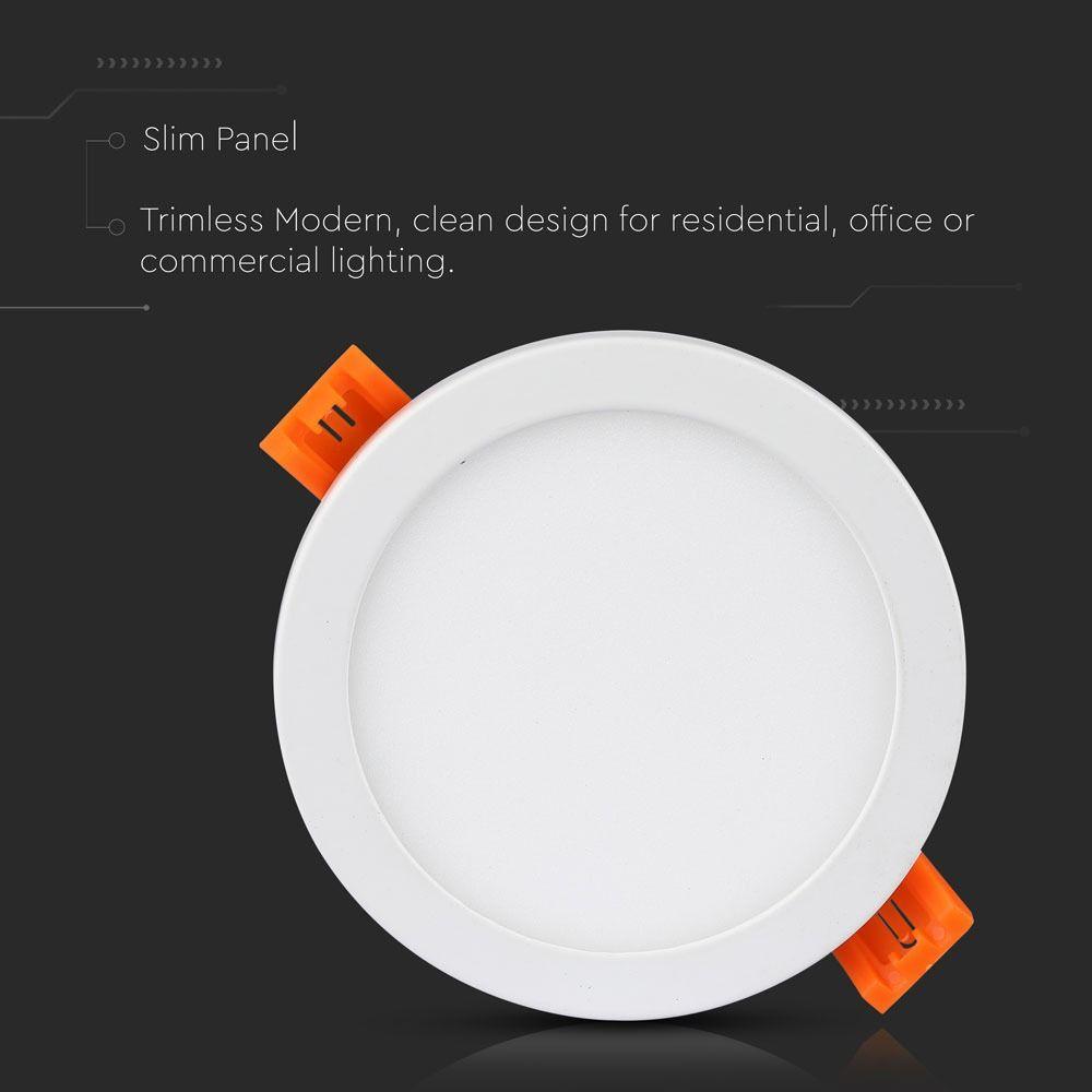 VT-2929 29W LED SLIM PANEL 4000K ROUND