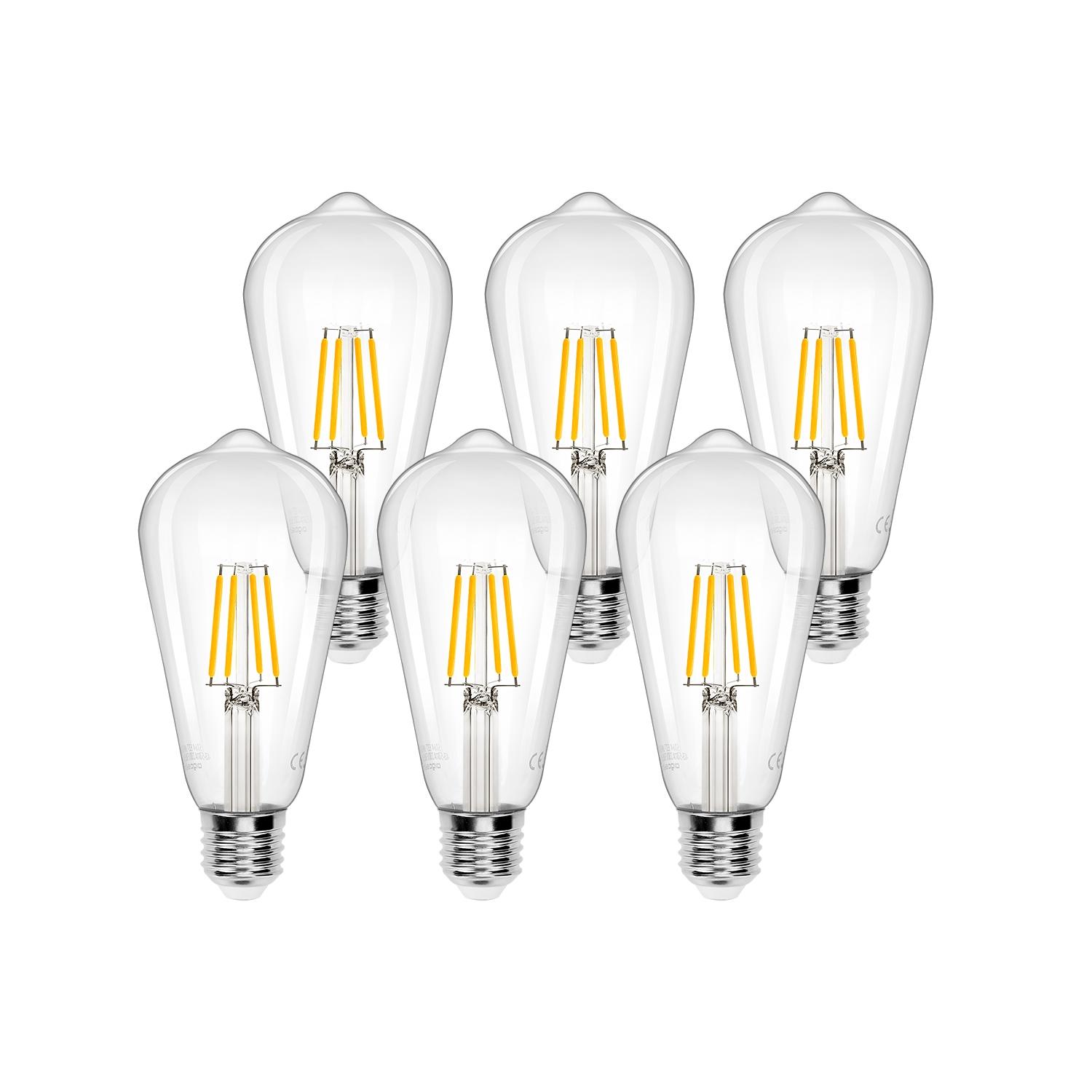 LED filament lamp ST64