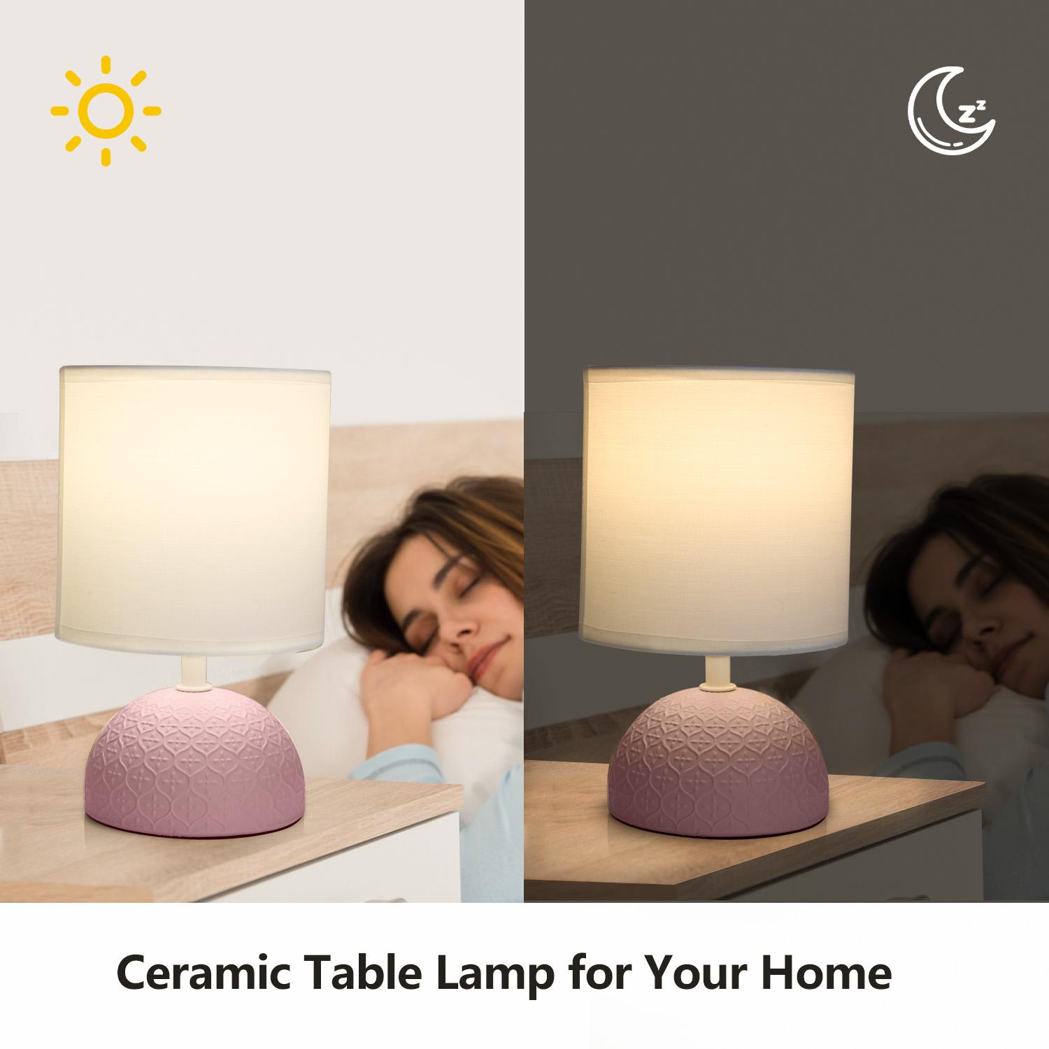 Ceramic Table Lamp (Without Light Source) E14