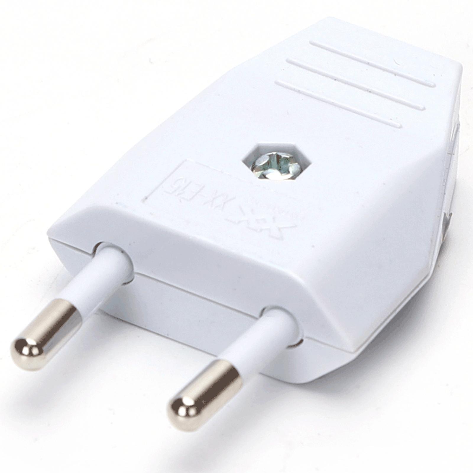 Plugs 10A 250V~  White