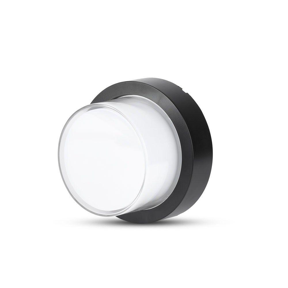 VT-828 12W LED WALL LIGHT 4000K,BLACK -ROUND