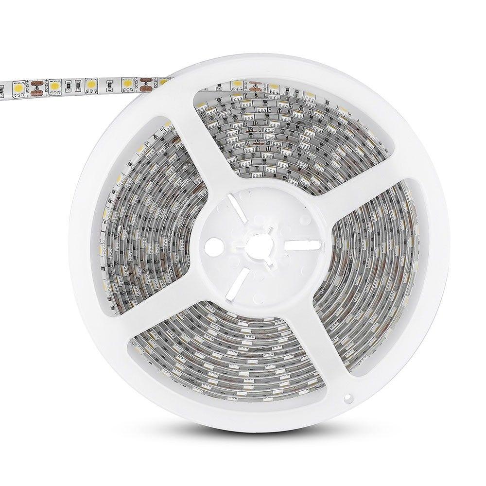 10.8W Taśma LED, Barwa: RGB, IP65 , Rolka:5m, VTAC, SKU 2155