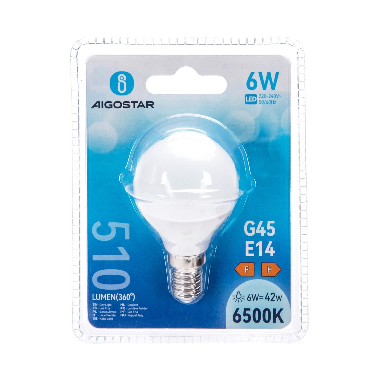 LED E14 6W G45