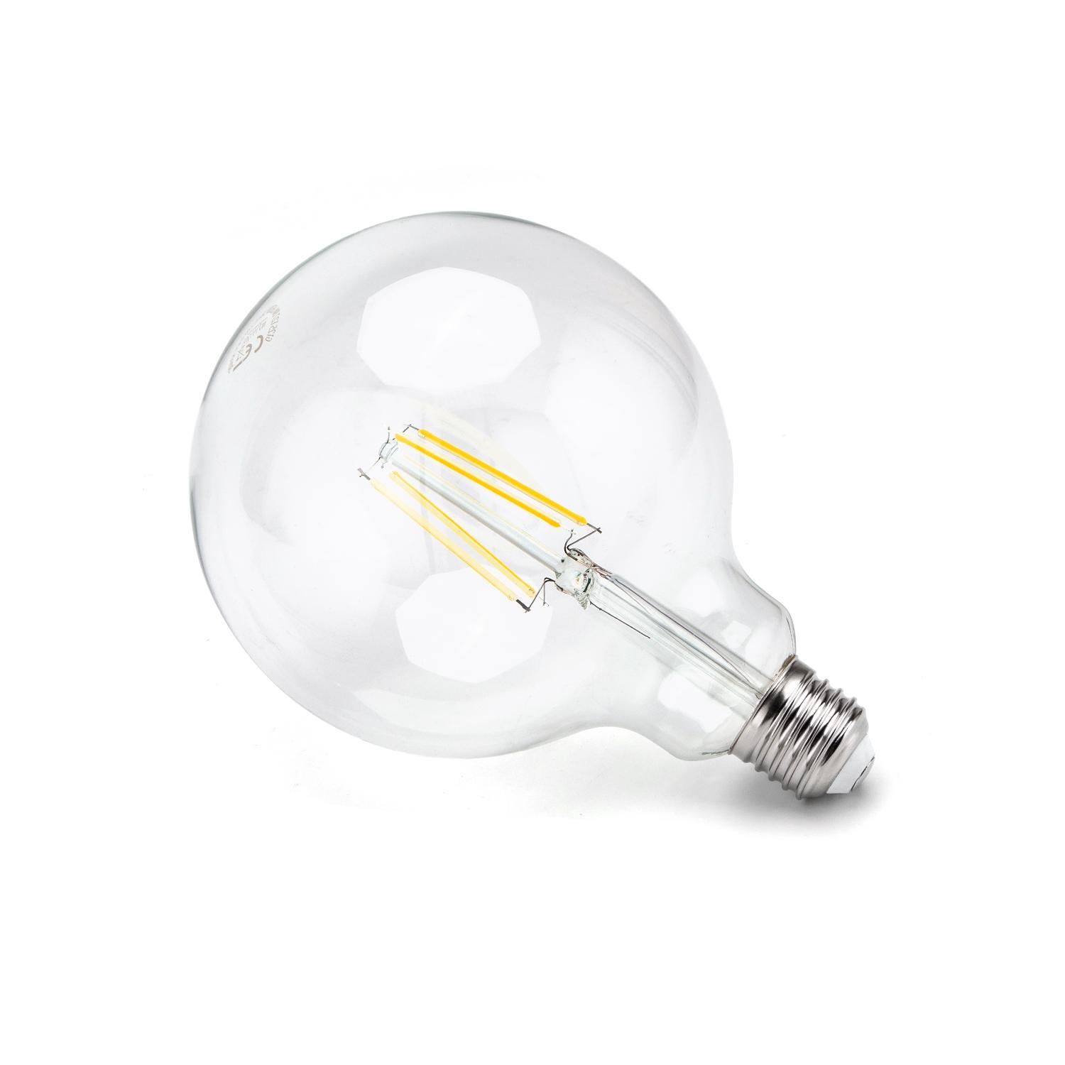 LED Filament Bulb (Clear) G125 E27 8W