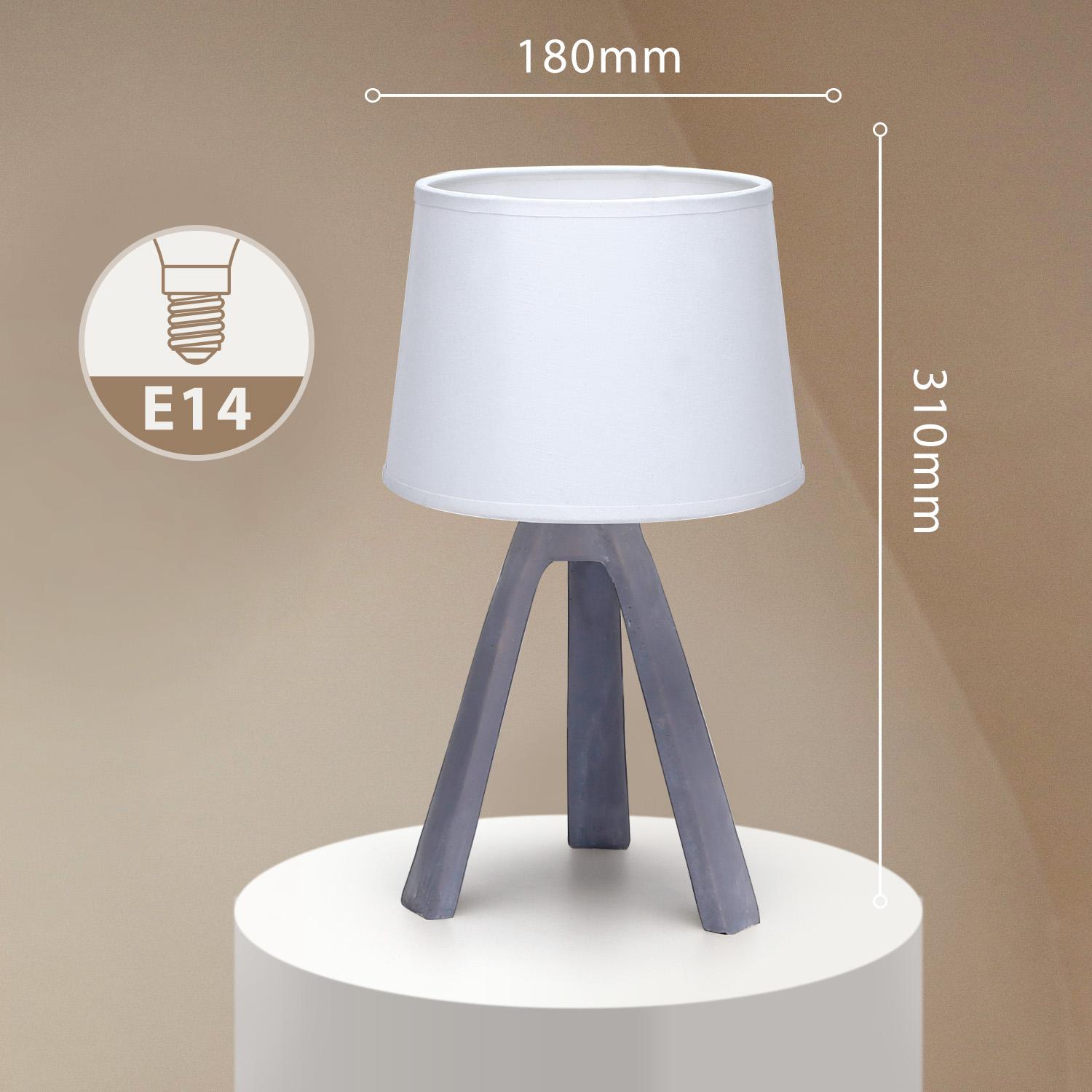 Resin Table Lamp (Without Light Source) E14