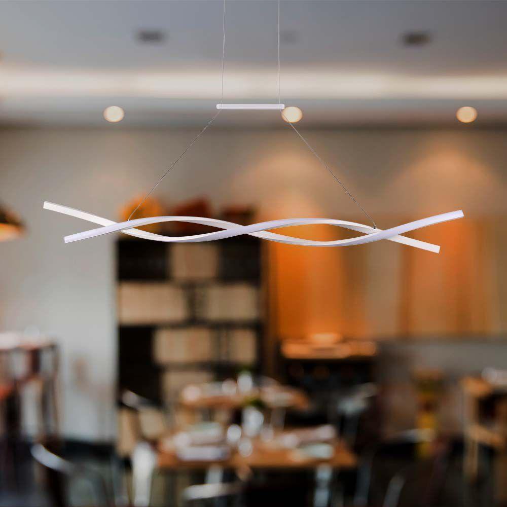 VT-7822 30W LED HANGING LAMP 120x100CM 3000K WHITE BODY