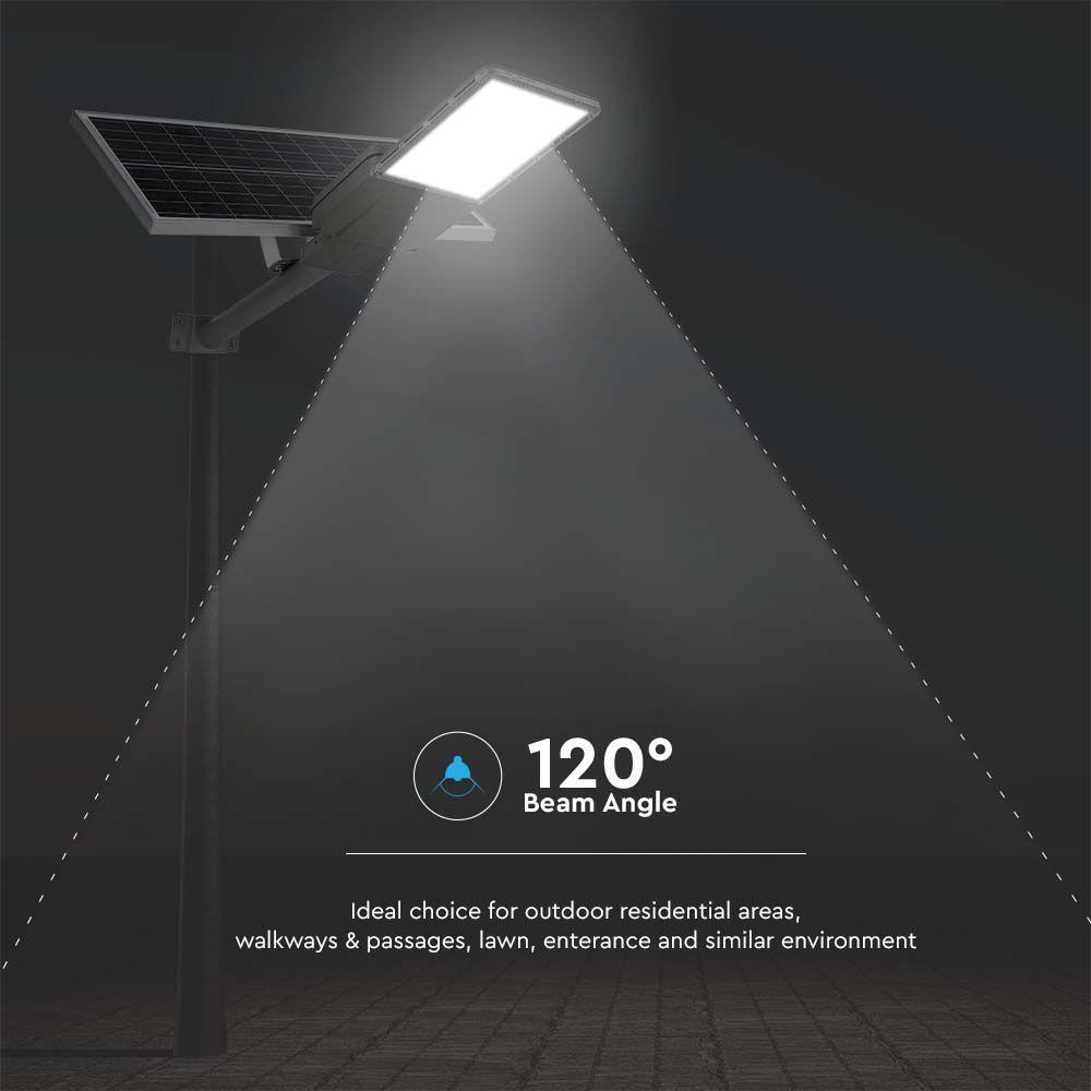 35W Lampa Uliczna LED Solarna,  Bateria: 18AH LiFePO4, Barwa: 4000K     , VTAC, SKU 10228