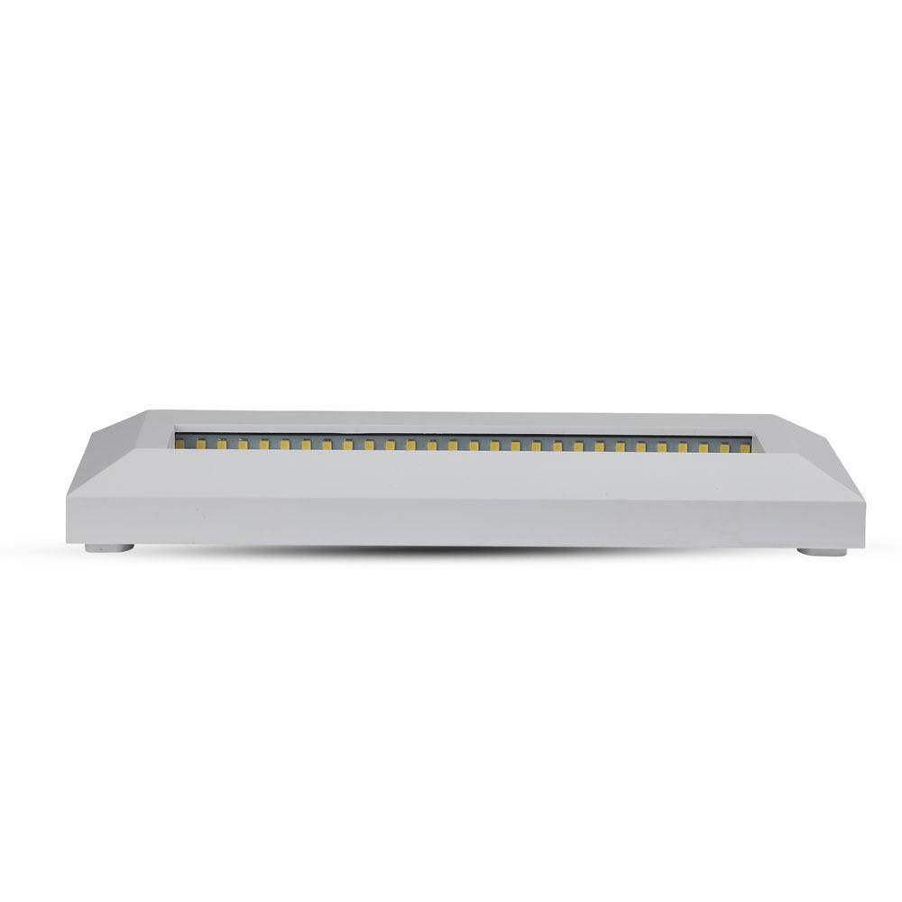 VT-1162 3W LED STEP LIGHT 4000K WHITE BODY RECTANGLE