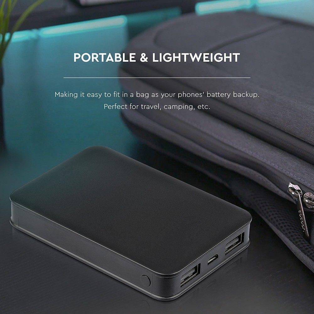 Power Bank, 5000mAh/18.5wh, 5V, Czarny, VTAC, SKU 8193