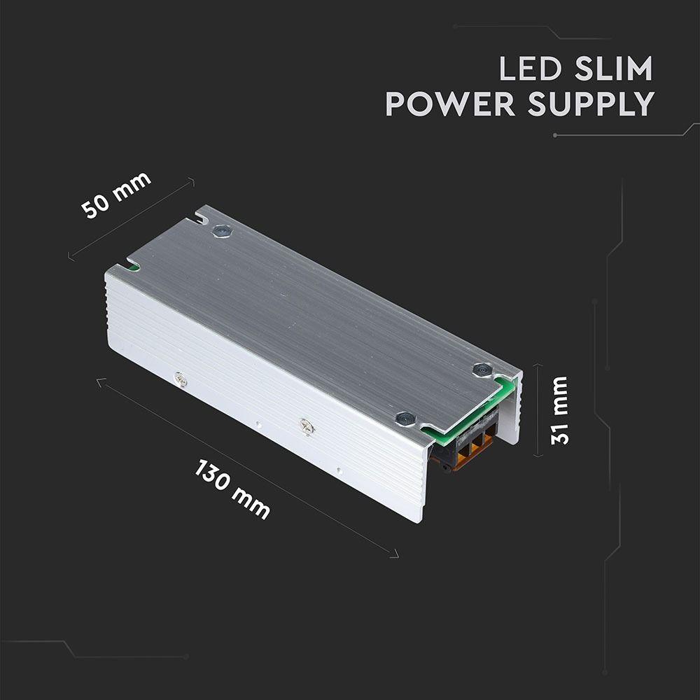 75W Zasilacz LED, Zasilanie:12V 6A, IP20, VTAC, SKU 3247