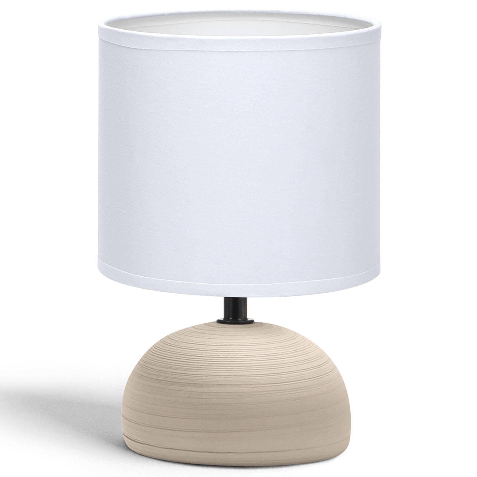 Ceramiczna lampa stołowa (bez źródła światła) E14(MAX.40W,E14)