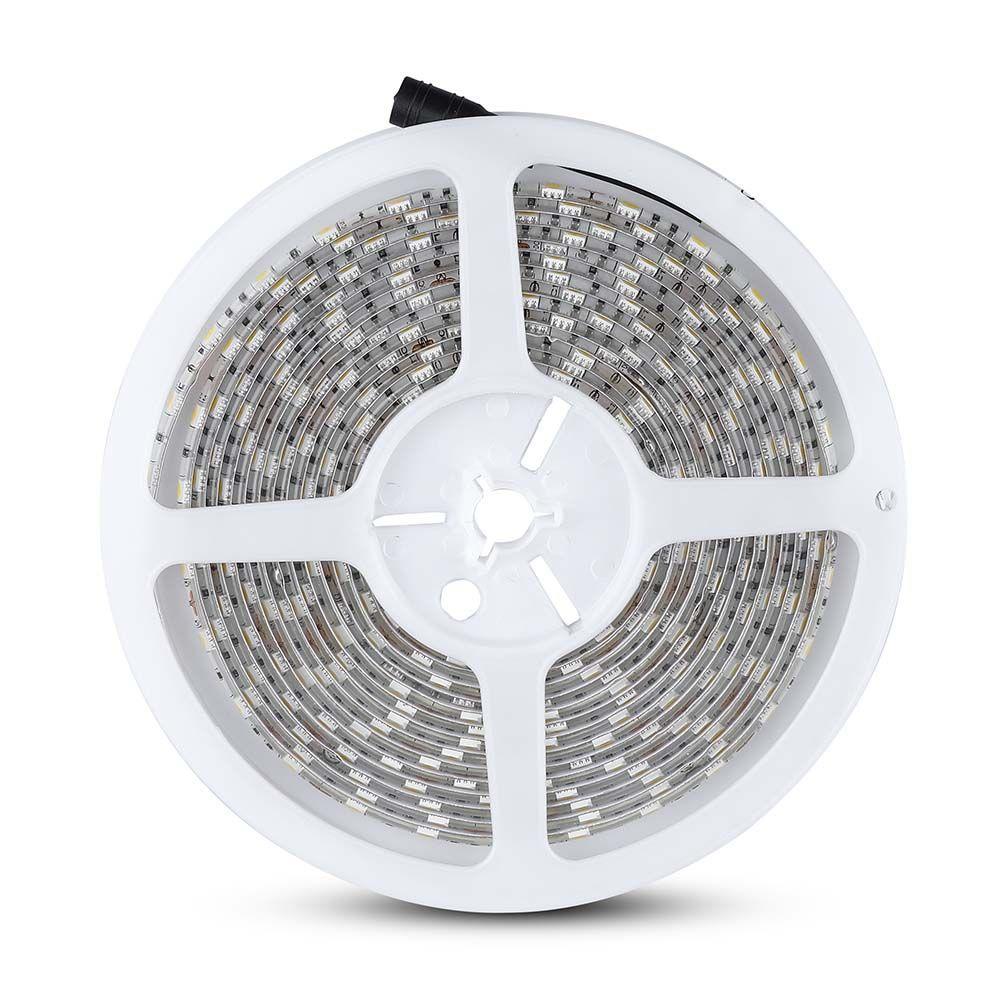 11W Taśma LED, Barwa:3000K, IP65 , Rolka:5m, VTAC, SKU 212149