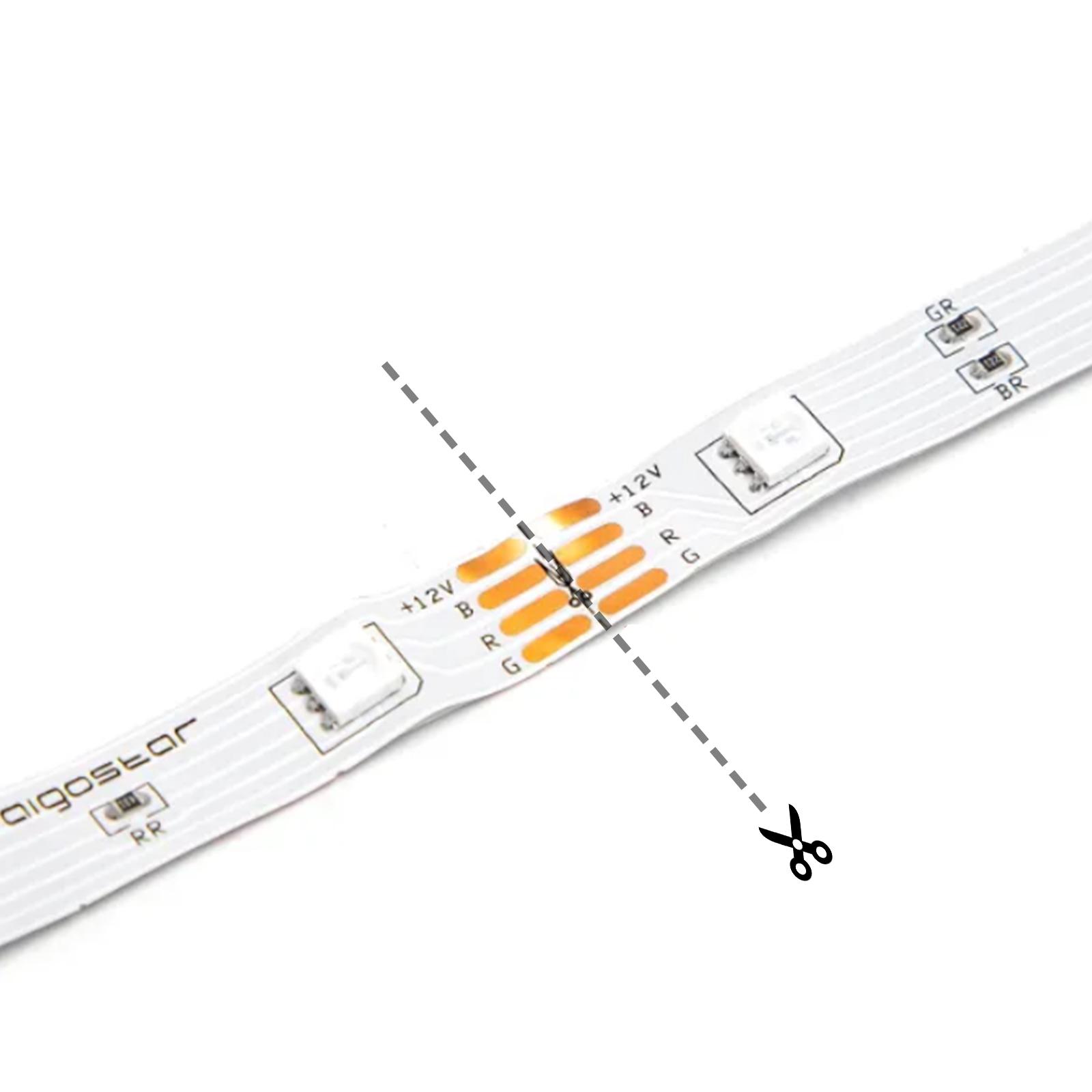 SMD low voltage strip light,5m, 6500K