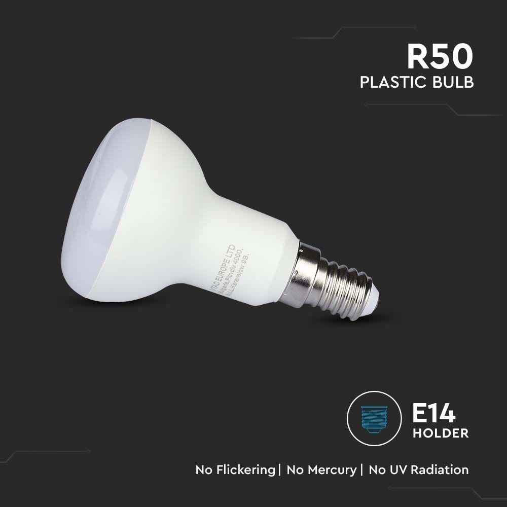 VT-250 4.8W R50 LED BULB SAMSUNG CHIP 4000K E14