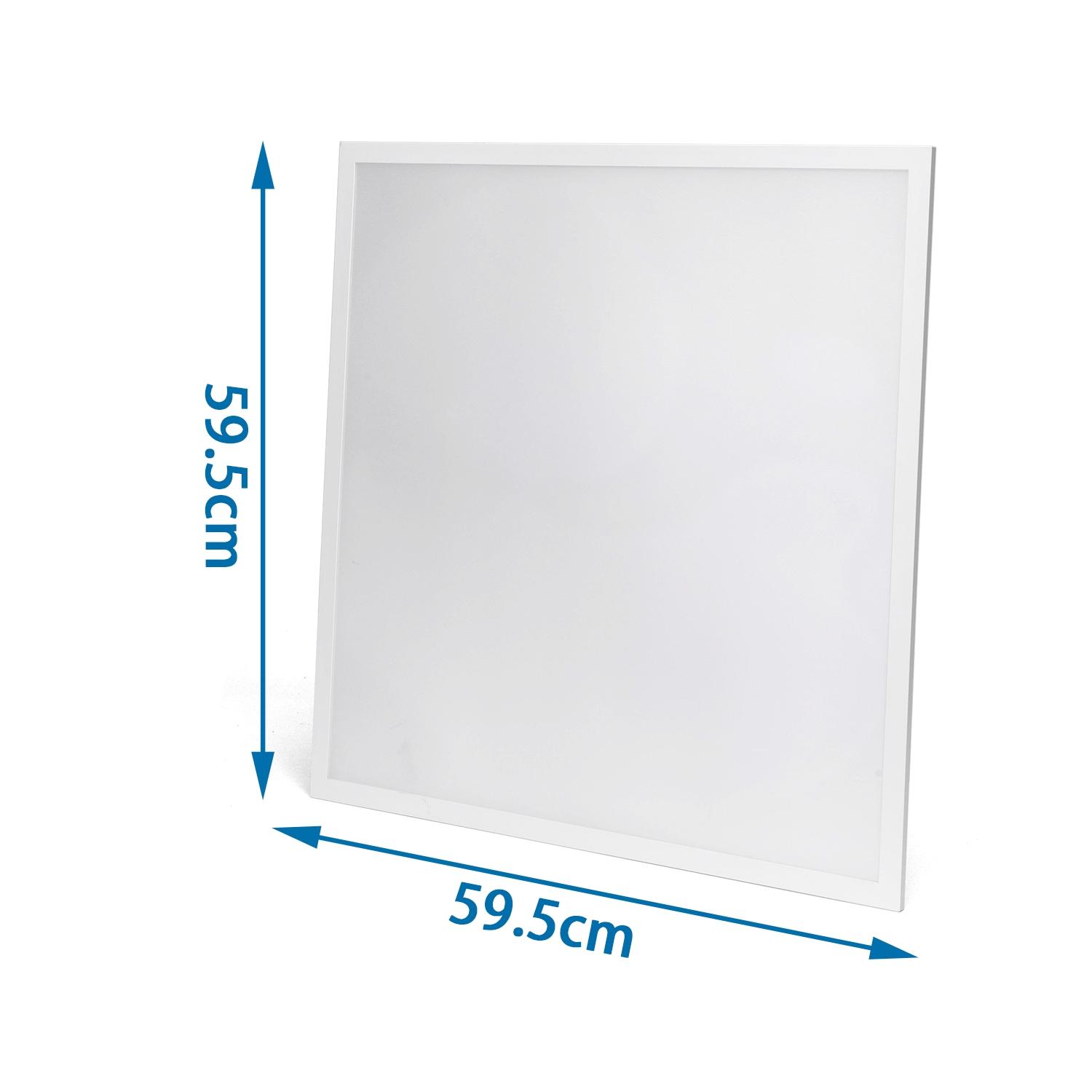 LED high-efficiency anti-glare panel light 28W warm light