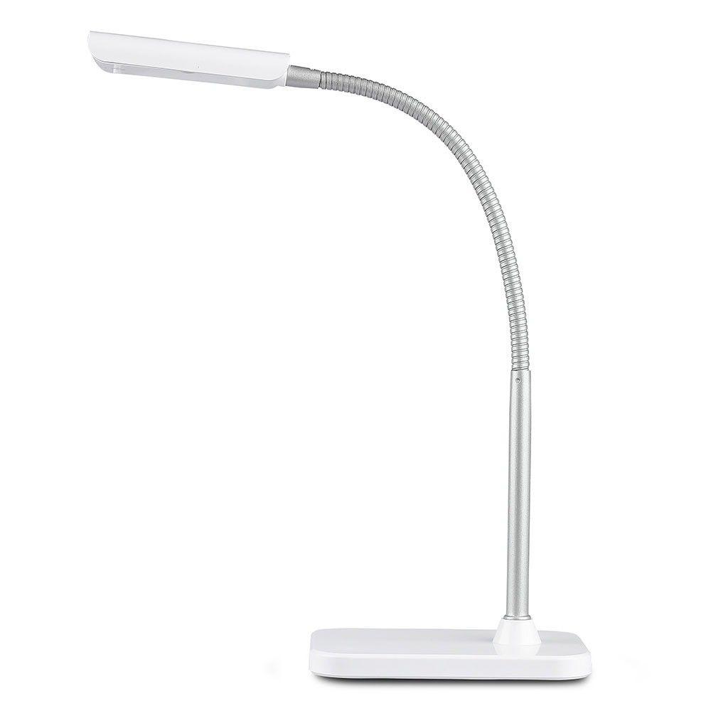 3.6W Lampka biurkowa LED, Obudowa: Biała, Barwa:3000K, VTAC, SKU 8671