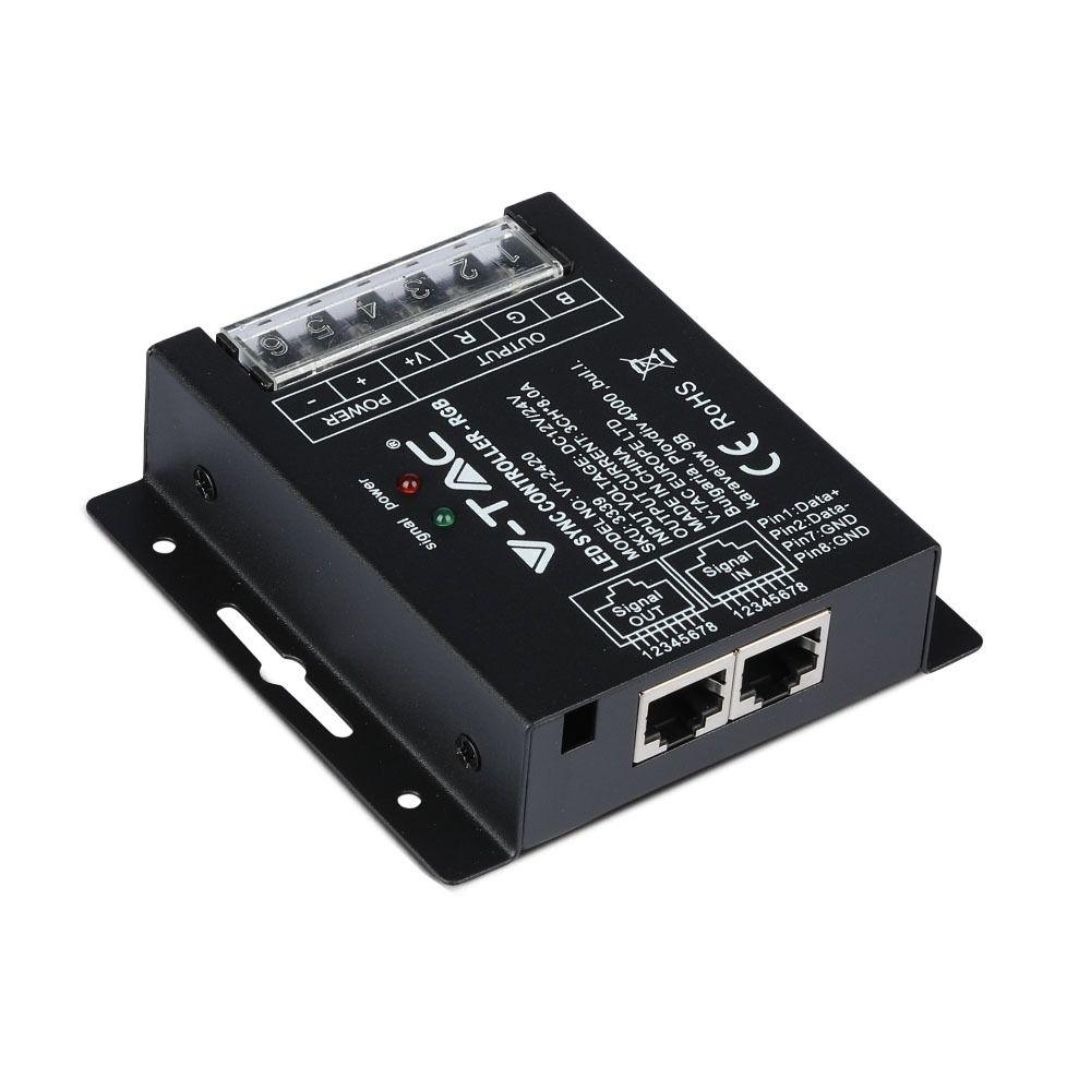 VT-2420 288W LED RGB CONTROLLER WITH 20 KEY RF REMOTE CONTROL