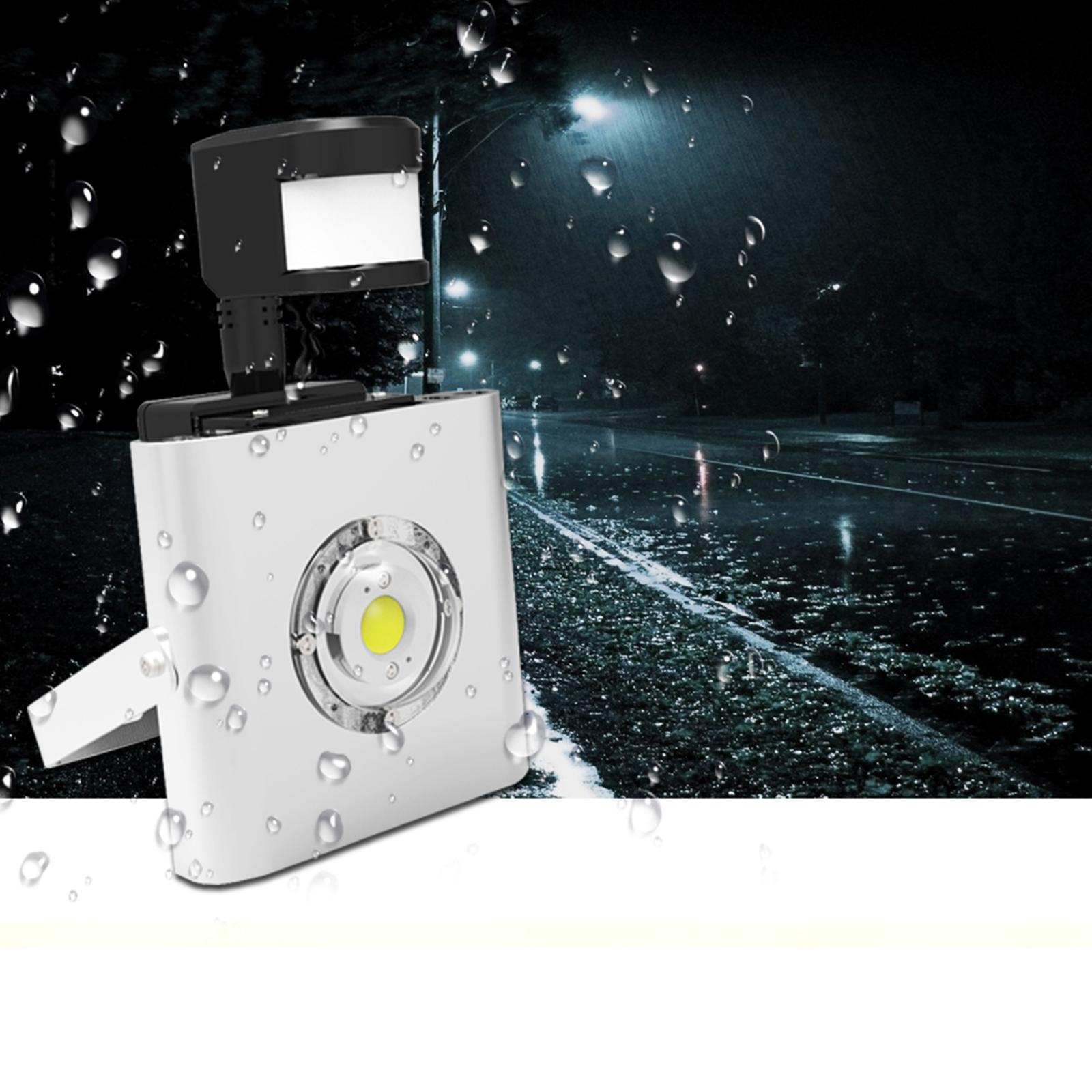 LED Floodlight with Sensor 80W COB