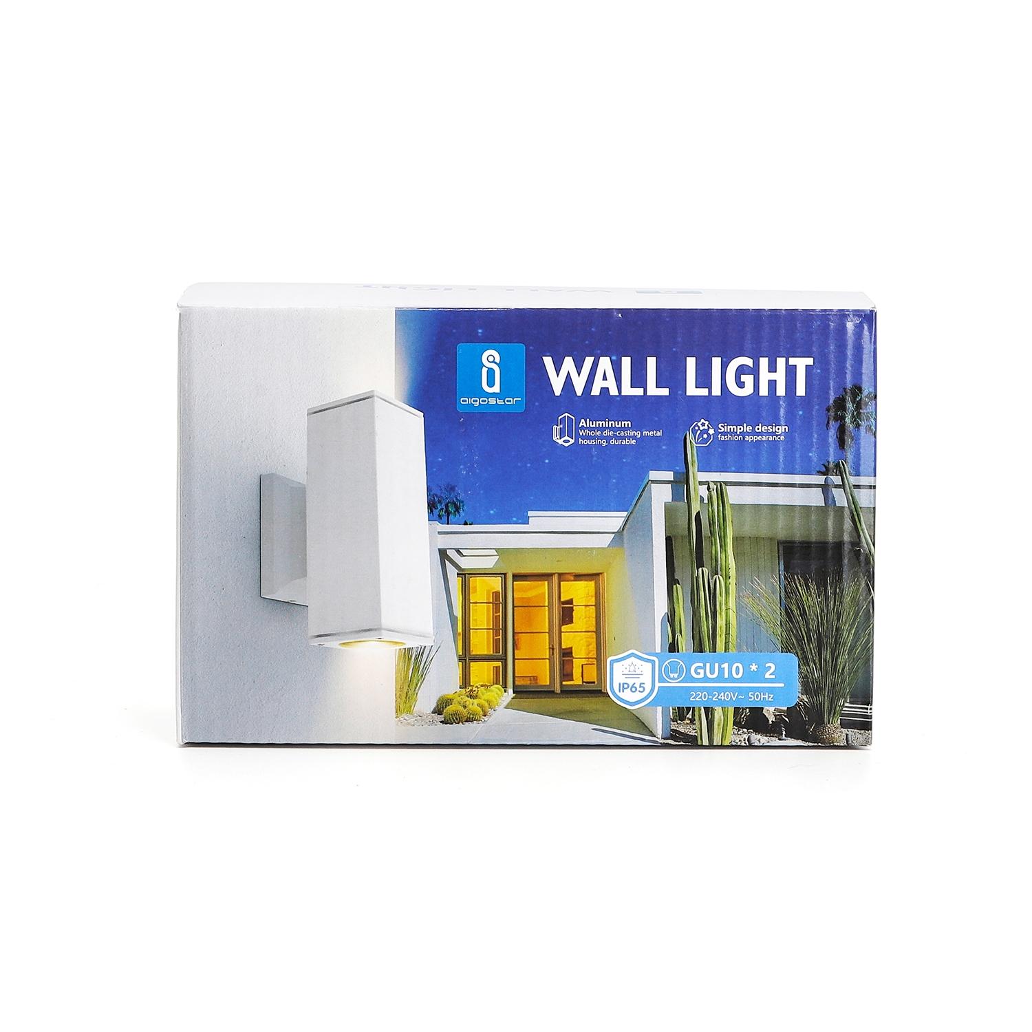 Two-way Wall Light White (Without Light Source) GU10