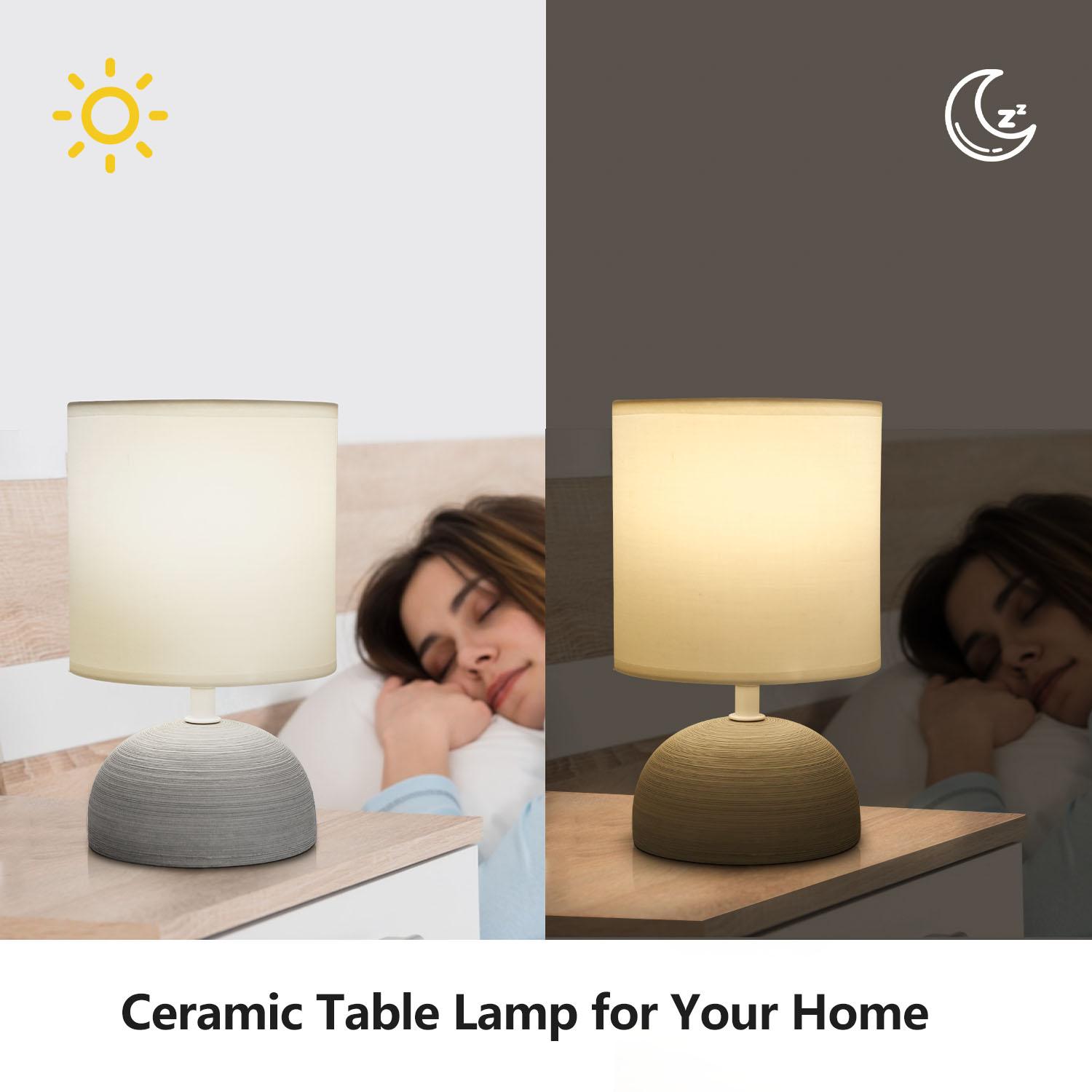 Ceramic Table Lamp (Without Light Source) E14