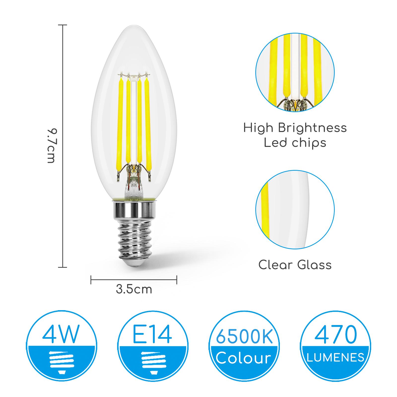 LED filament lamp G35