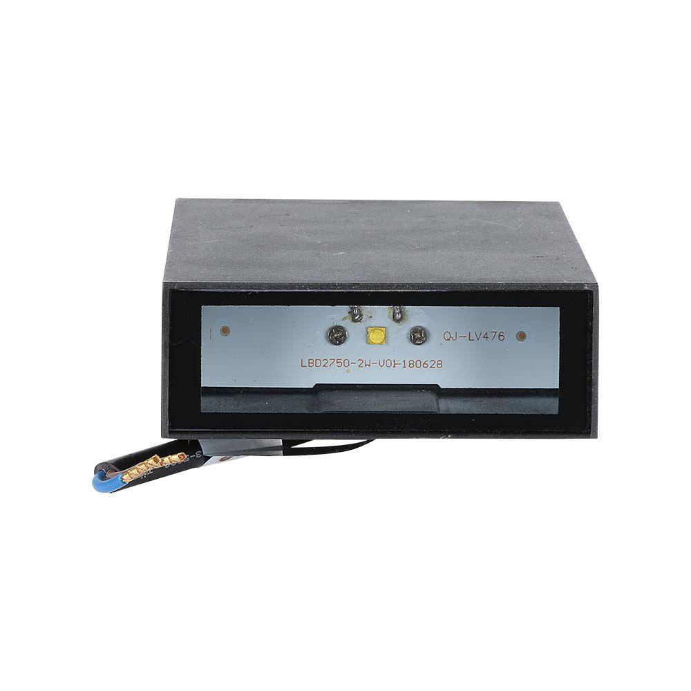 VT-844 4W LED WALL LIGHT 3000K BLACK