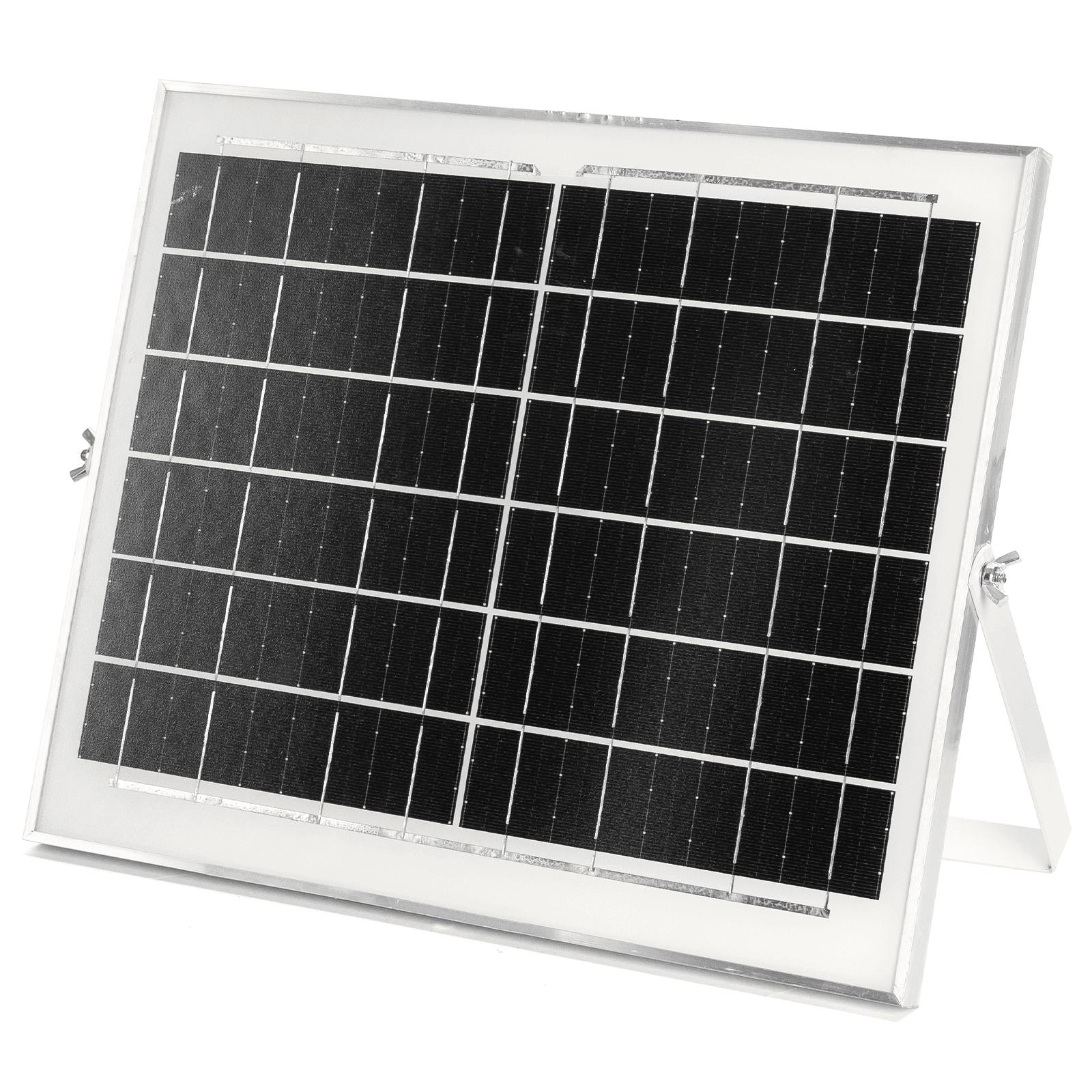 LED FLOOD LIGHT WITH SOLAR PANEL /08 Series/ 5M LINE/150W/ CCT