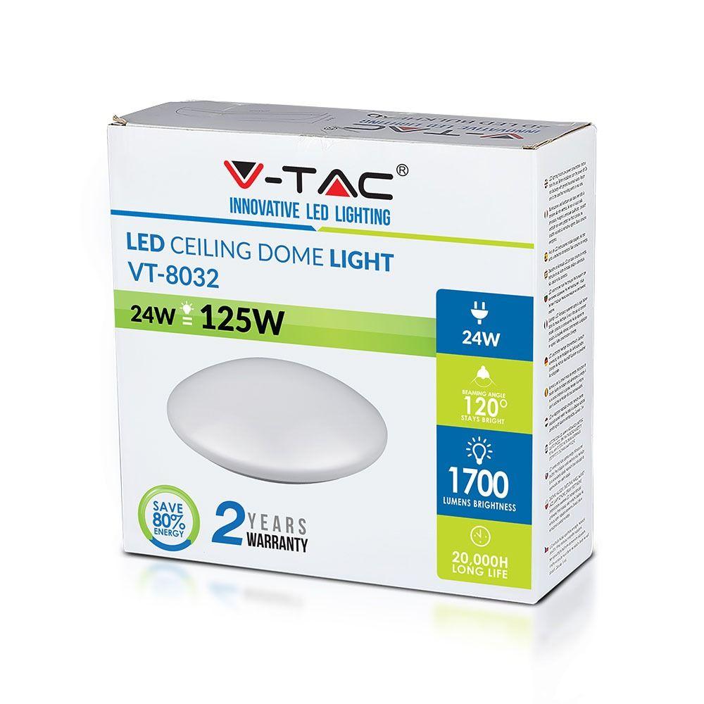 VT-8032 24W LED CEILING LIGHT 3000K