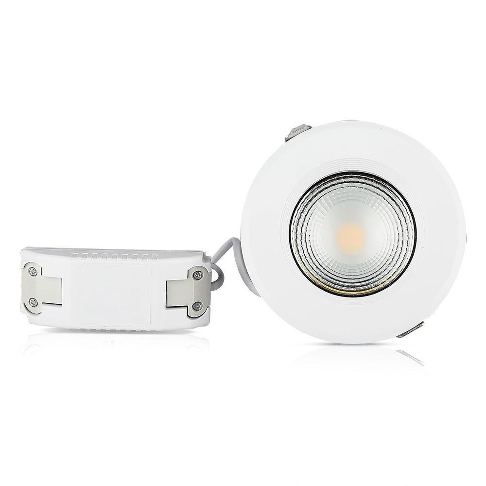 10W Oprawa wpuszczana reflektor LED, Barwa:4000K, HIGH LUMEN, VTAC, SKU 1271