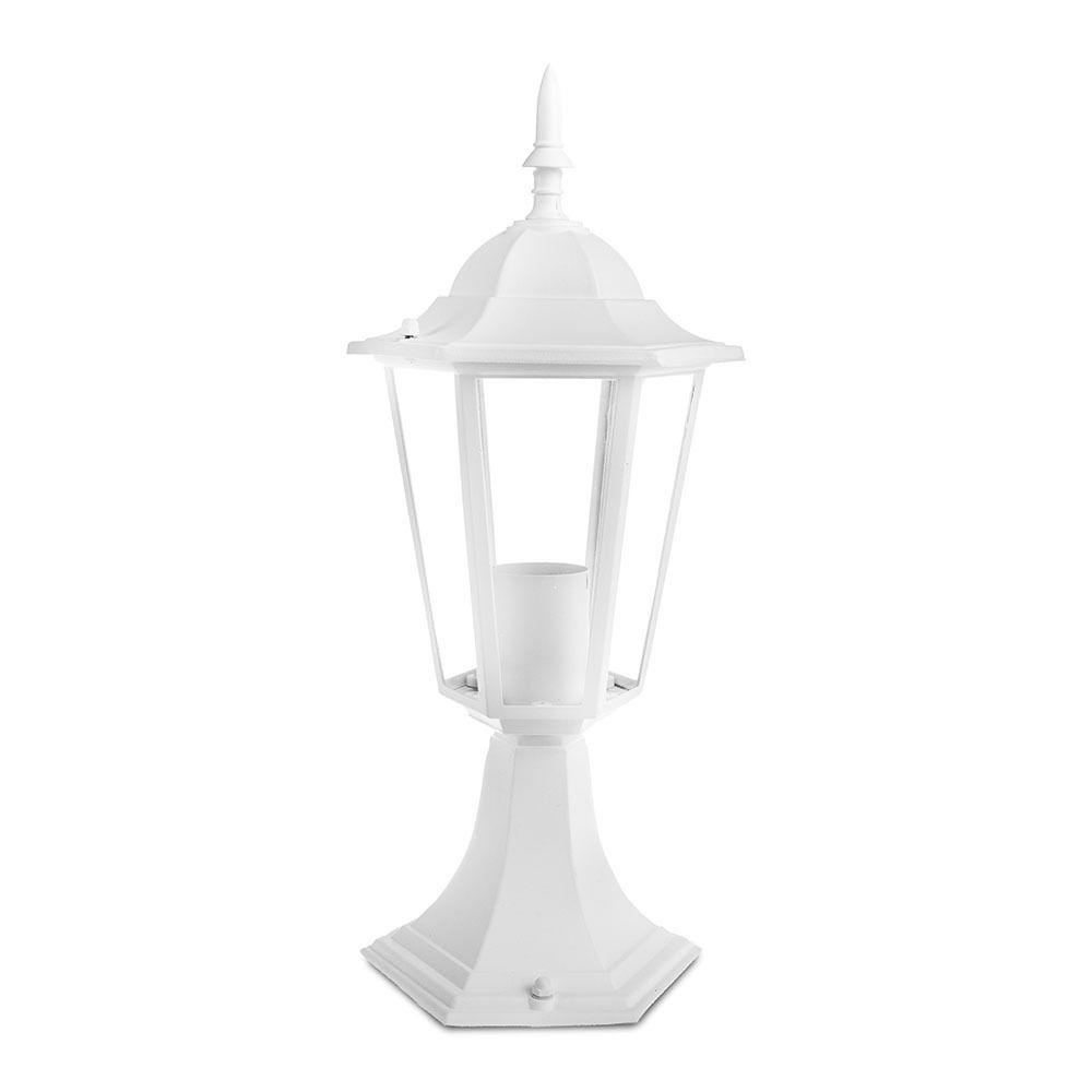 VT-753 E27 STANDLAMP- MATT WHITE