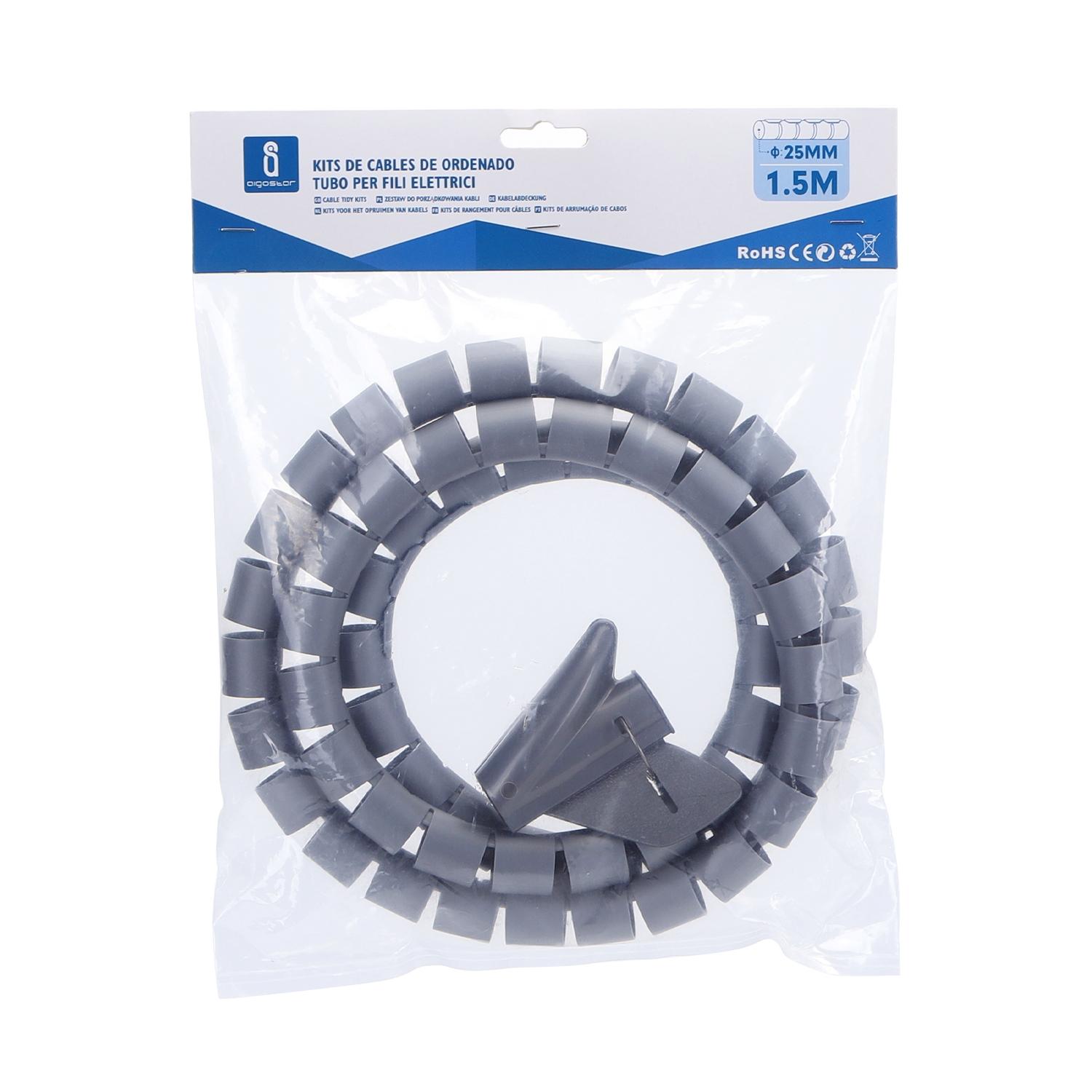 Cable Tidy Kits 25mm*1.5M Gray