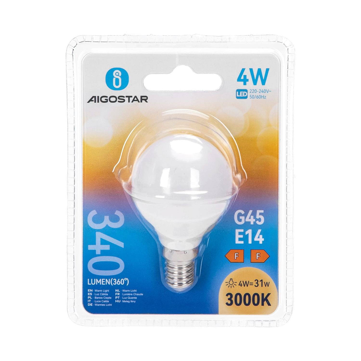 LED G45 E14 4W