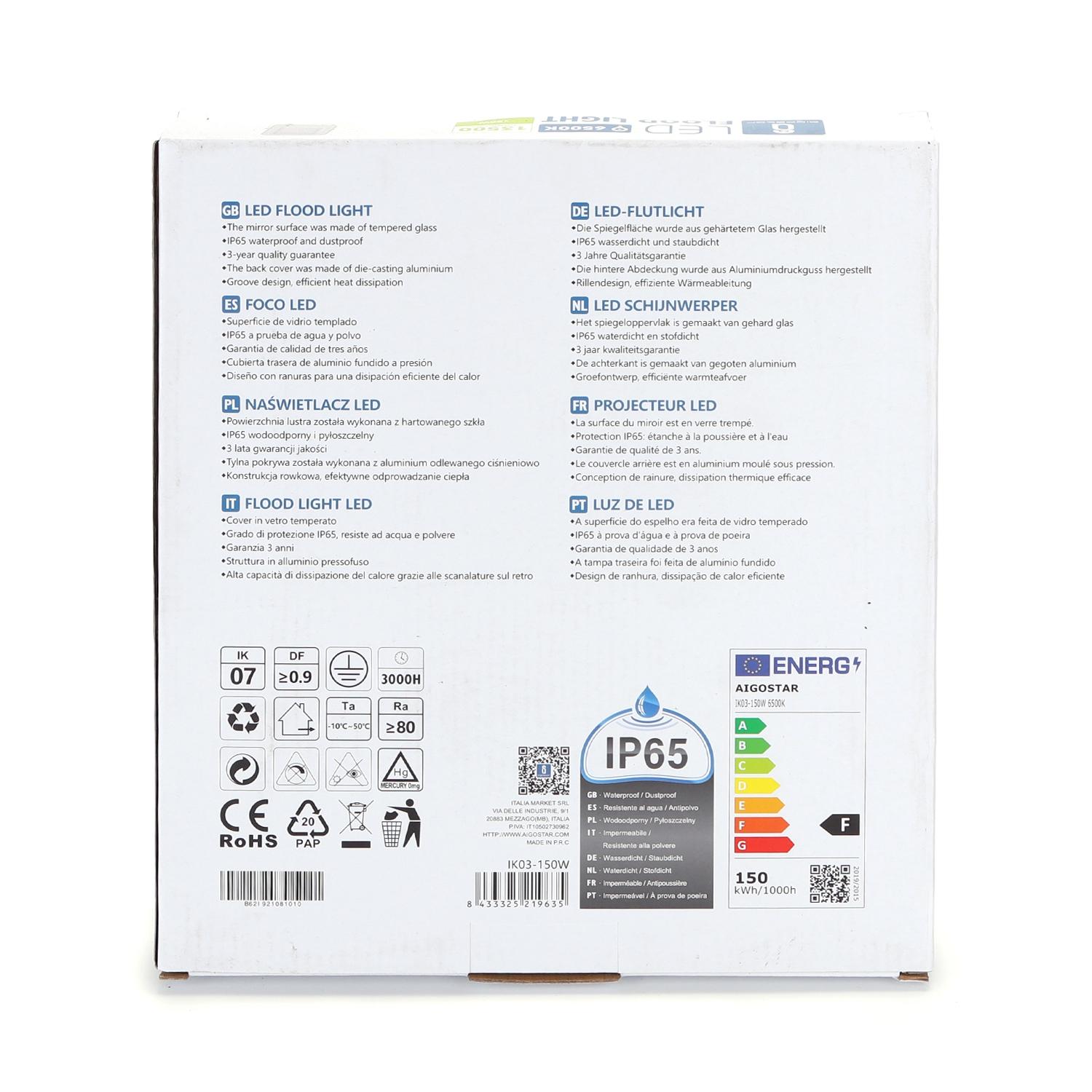 LED Floodlight White 150W