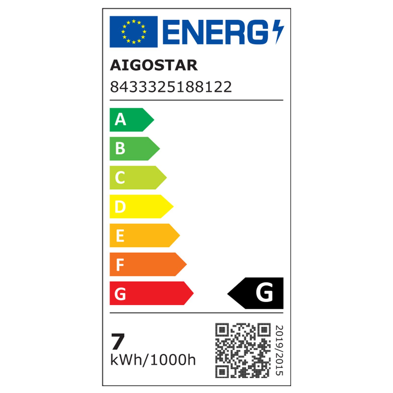 Wielofunkcyjna Lampa Stołowa LED Czarna Aigostar