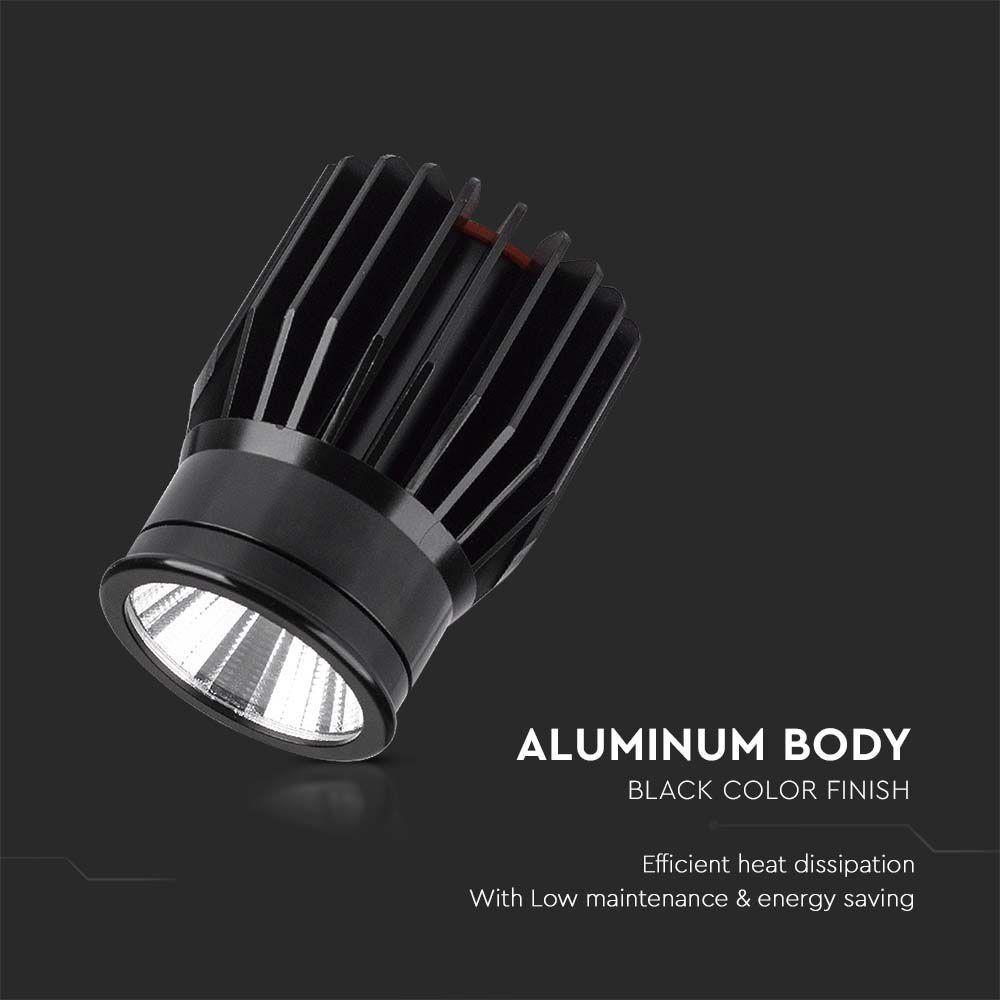 VT-1018 18W LED MODULE ALUMINUM 3000K BLACK BODY