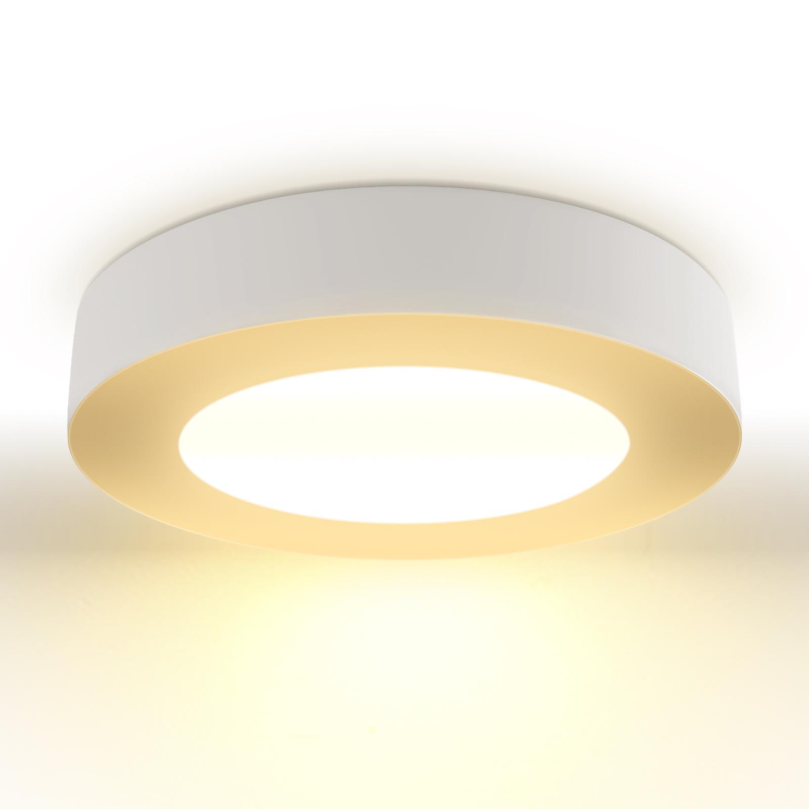 E6 LED  Surface-mounted Round Downlight 16W Yellow Light