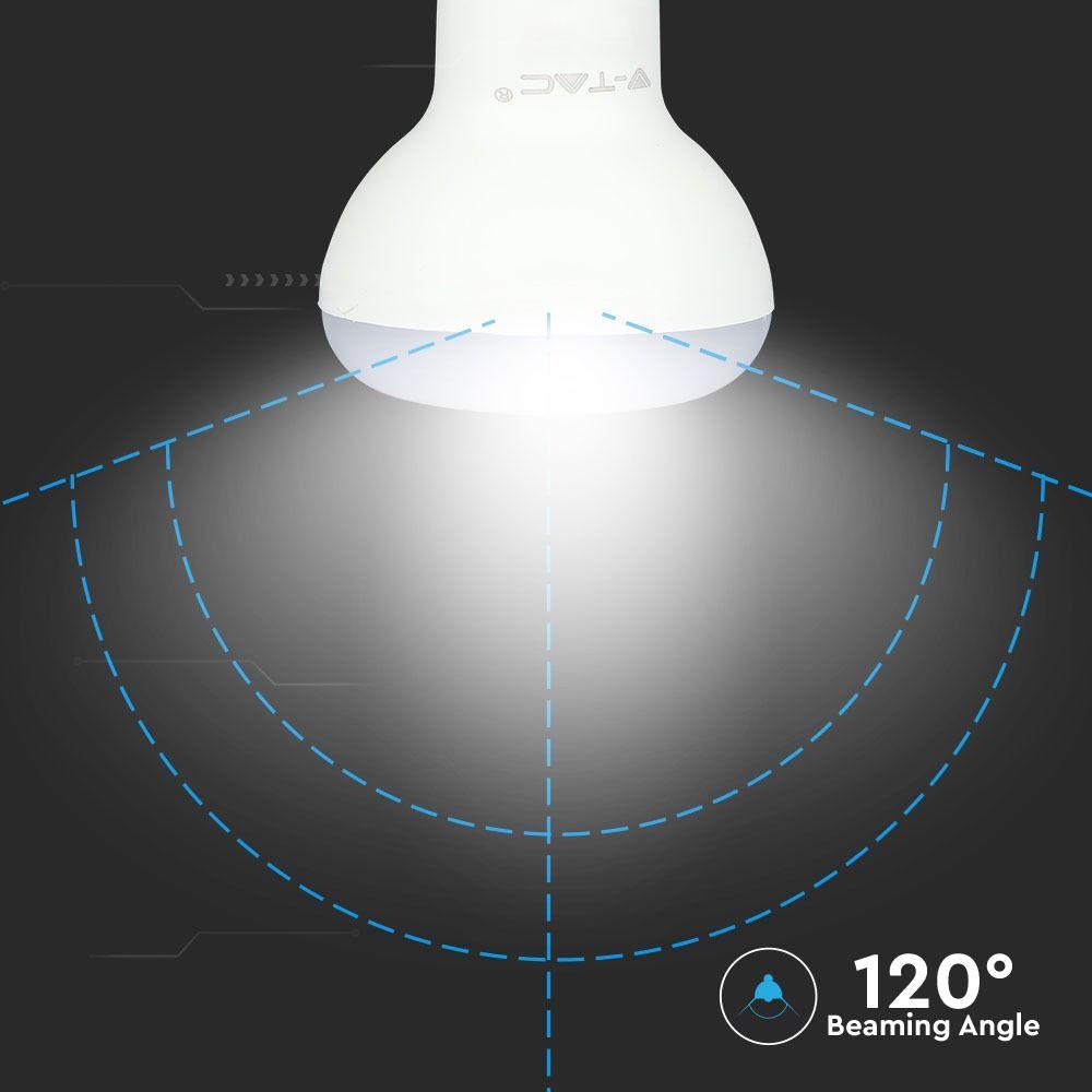 6W R50 Żarówka LED, Chip SAMSUNG, Barwa:3000K, Trzonek:E14, VTAC, SKU 138