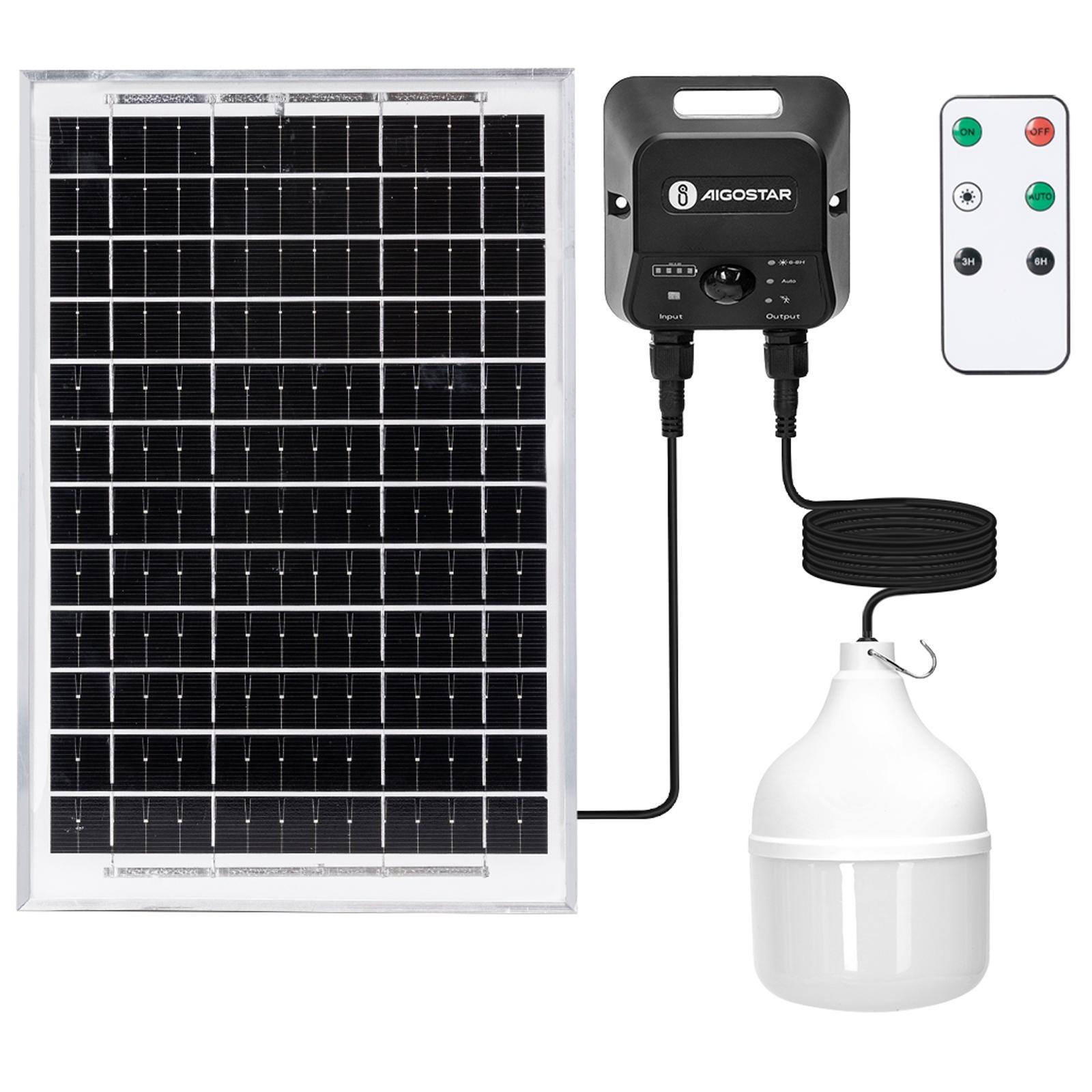 SOLAR LIGHT/SPLIT/with Batterie/T-bulb/5M+3M LINE/100W/6500K/PIR