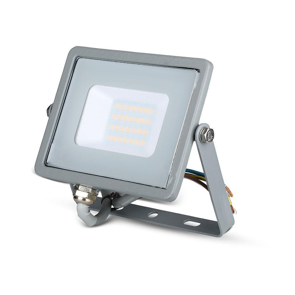 VT-20 20W SMD FLOODLIGHT SAMSUNG CHIP 4000K GREY BODY