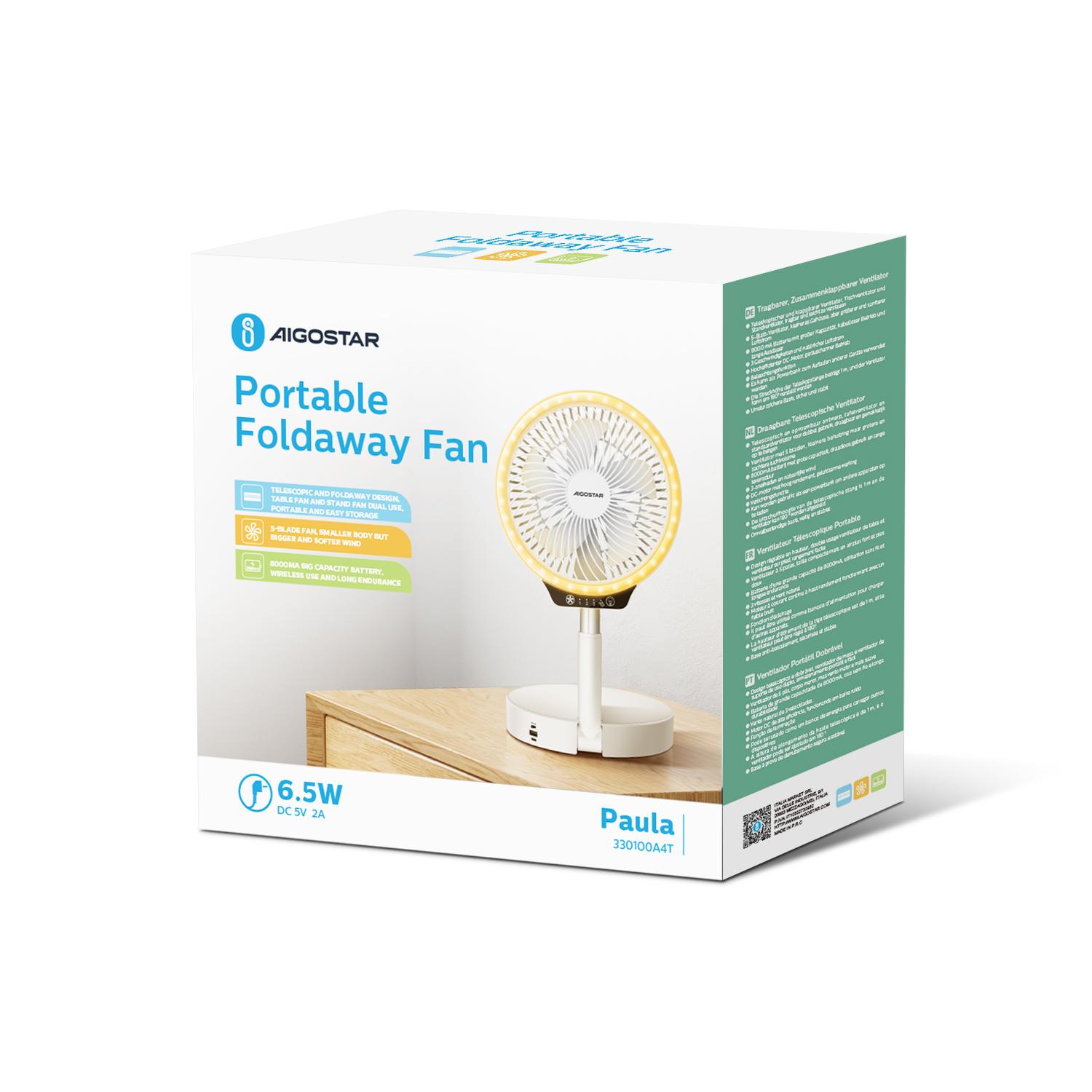 Table Portable Foldaway Fan