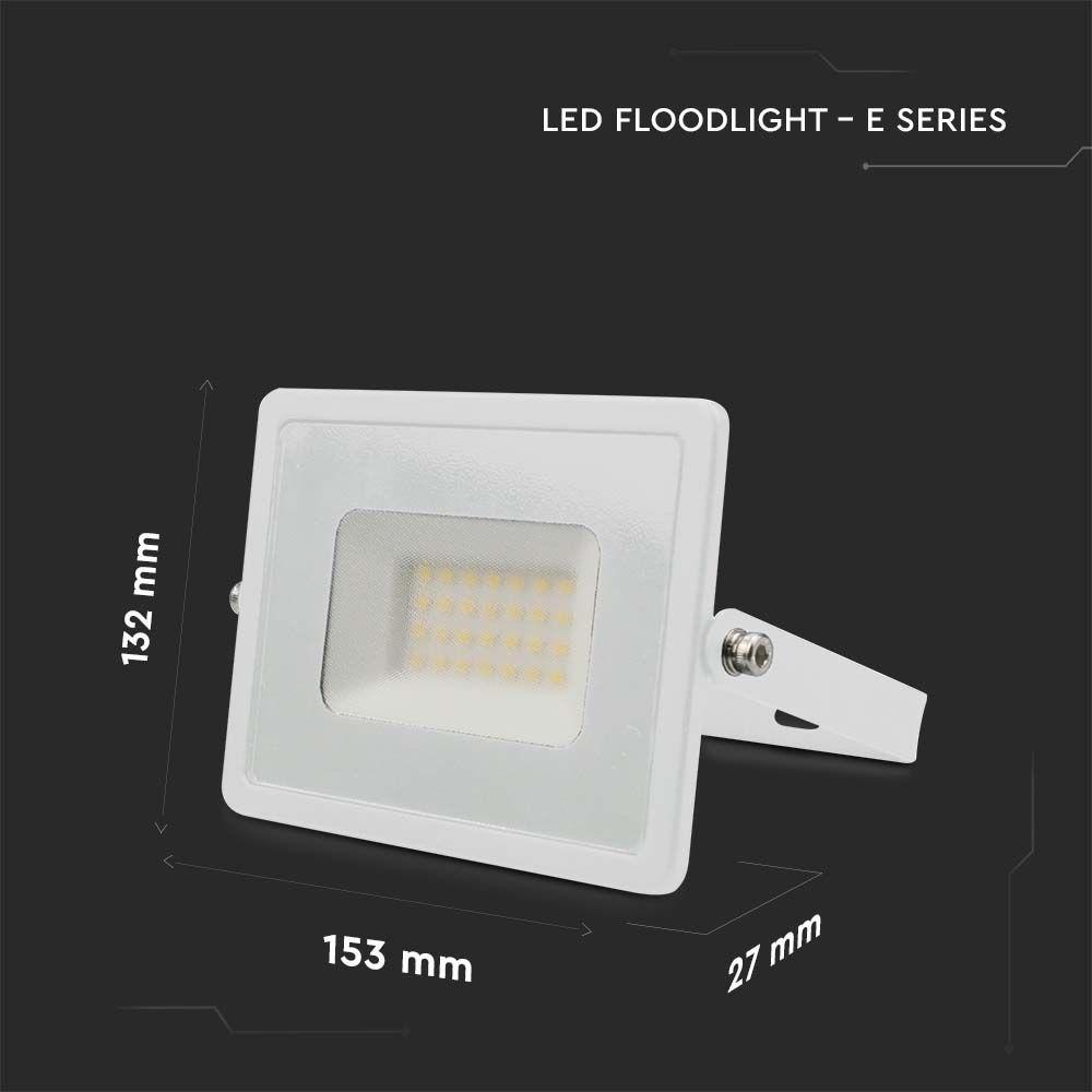 VT-4031 30W SMD FLOODLIGHT 3000K WHITE BODY