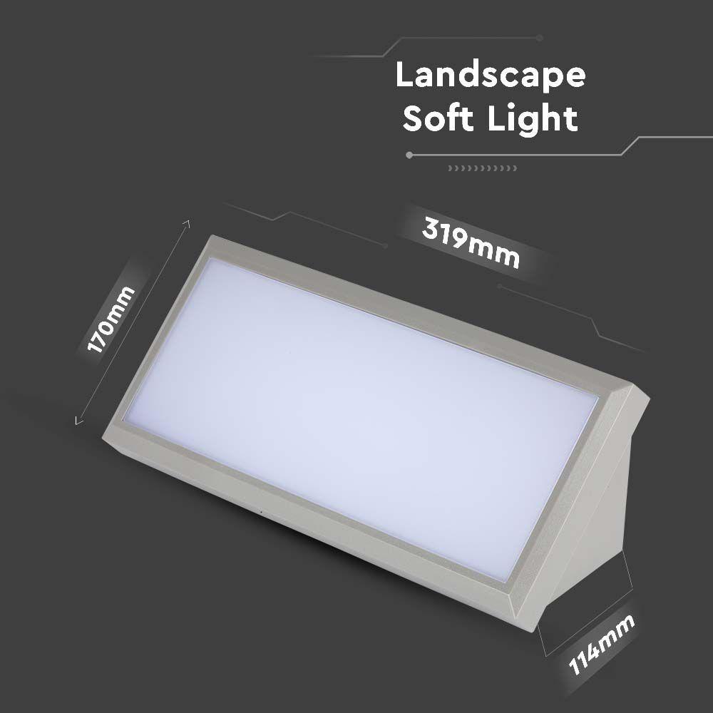 VT-8055 20W LED LANDSCAPE OUTDOOR SOFT LIGHT LARGE 6400K GREY BODY