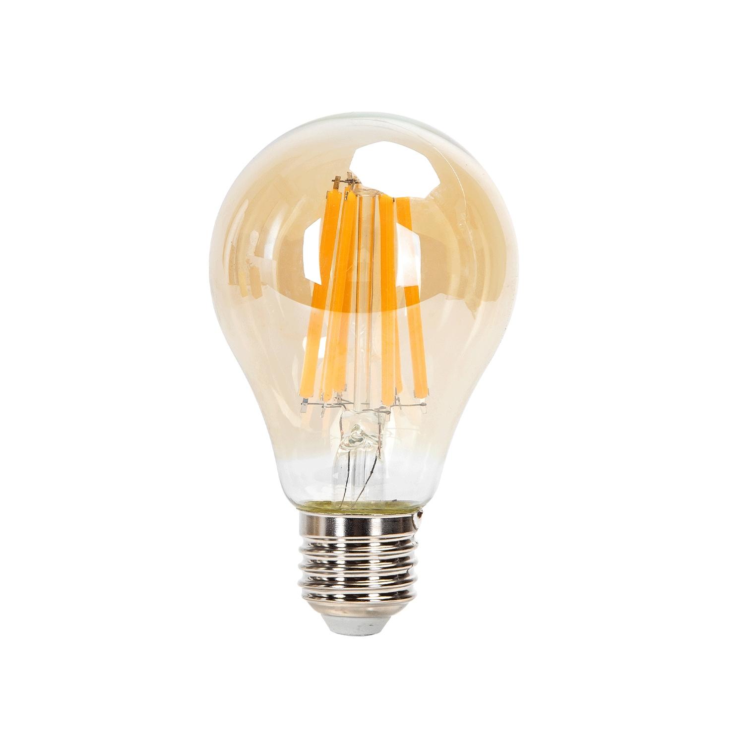 LED Filament Bulb (Amber) A65 E27 18W